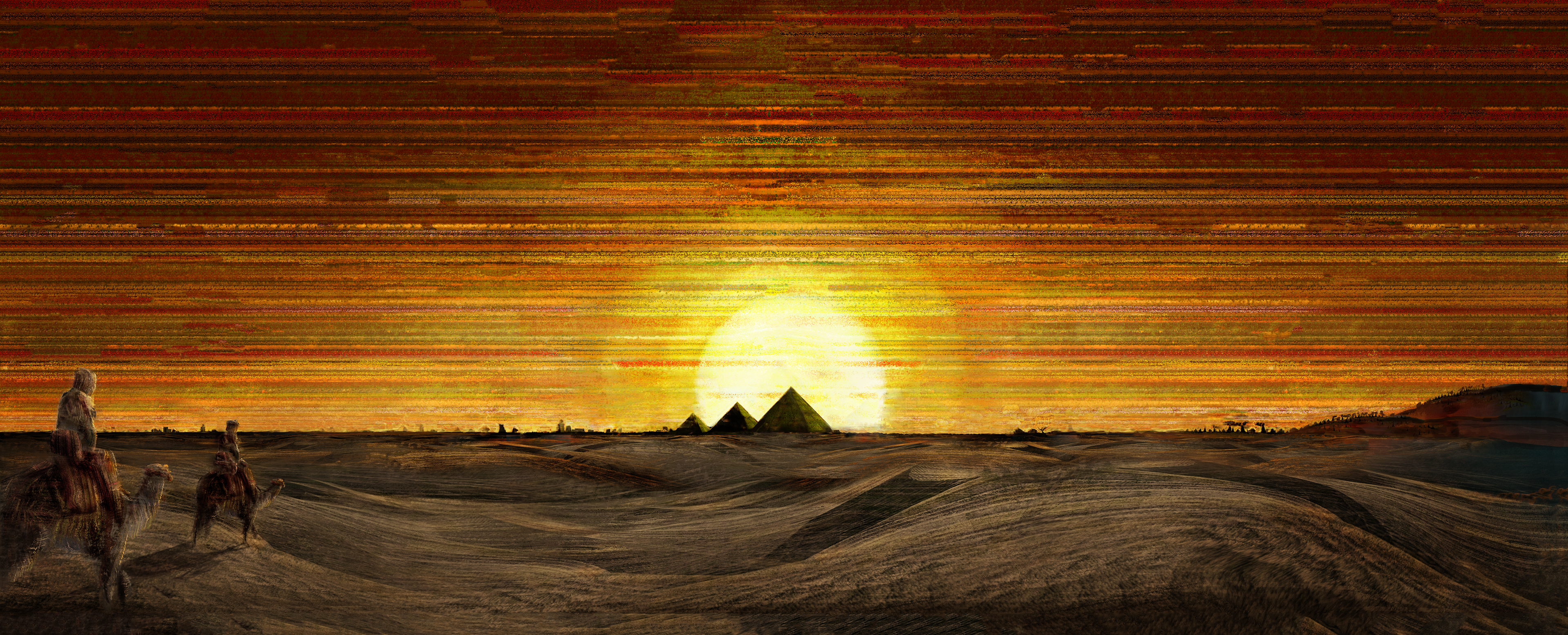 A personal piece based made as a spin off from freelance animation gig. This is a mix of drawing and photobashing