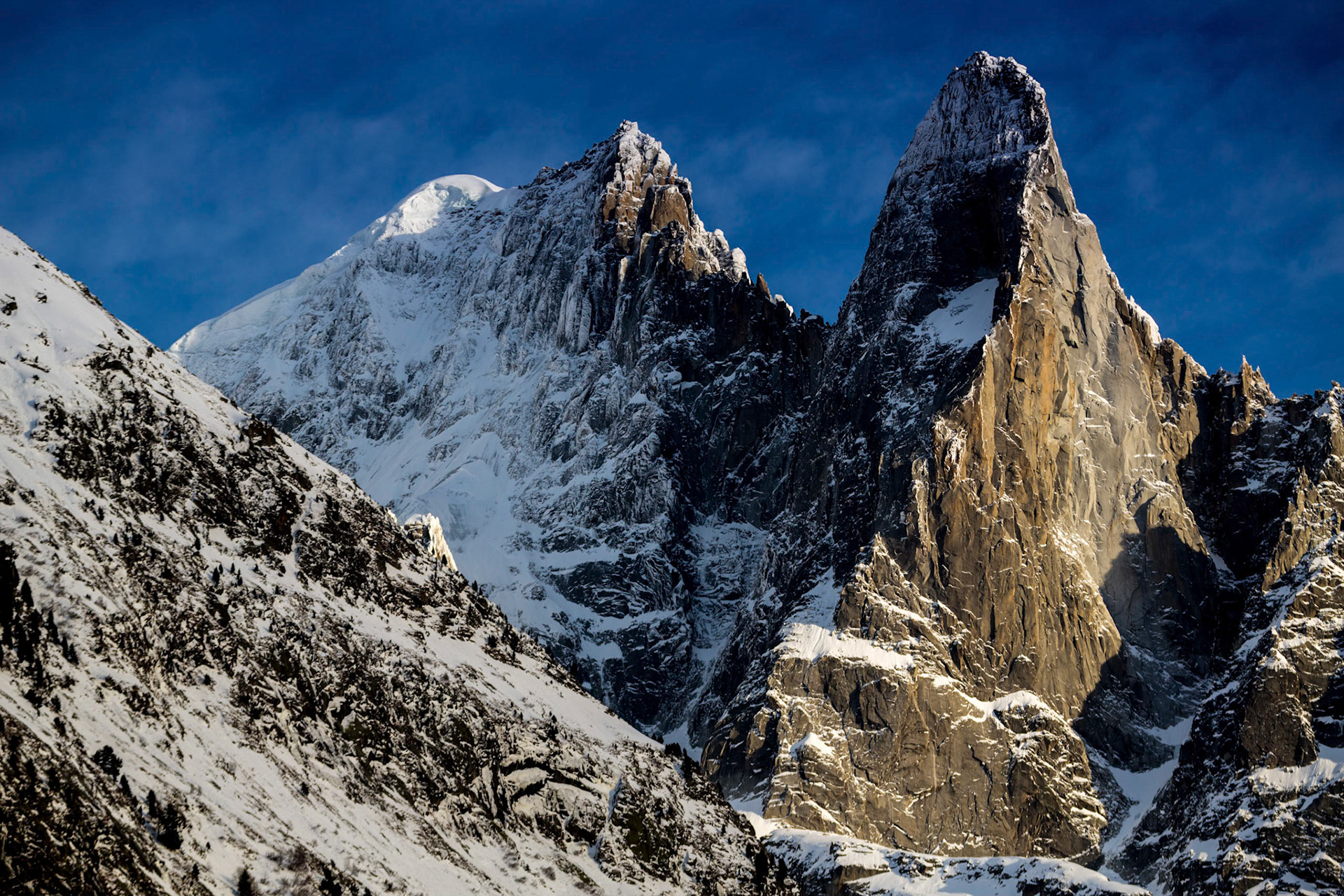 Les Drus à Chamonix