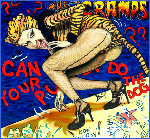 digital painting the cramps