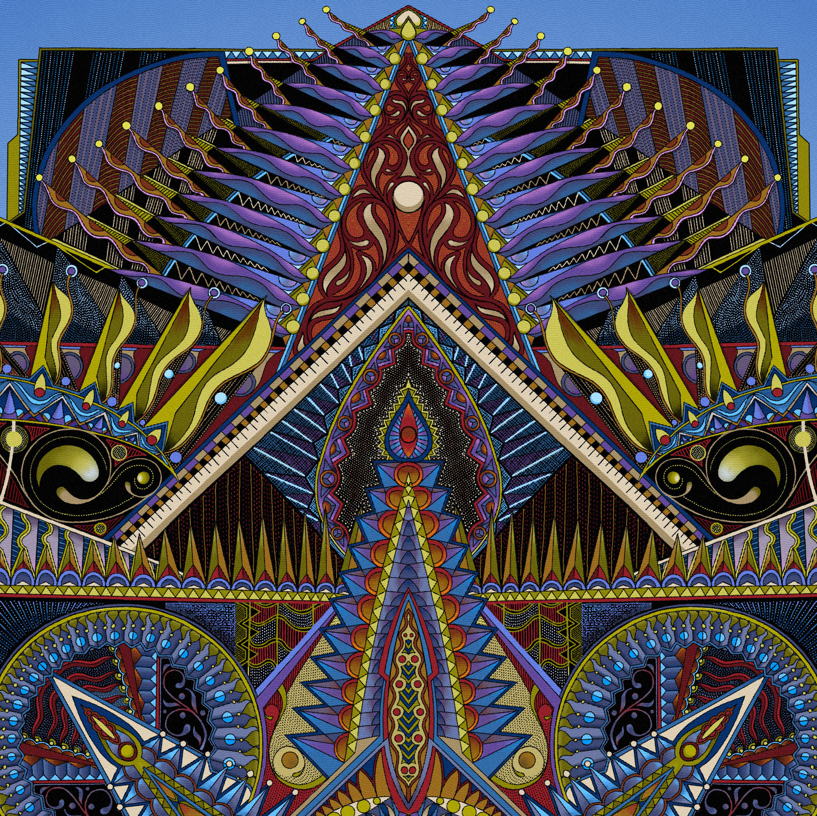 Night on Witch Mountain, detail
