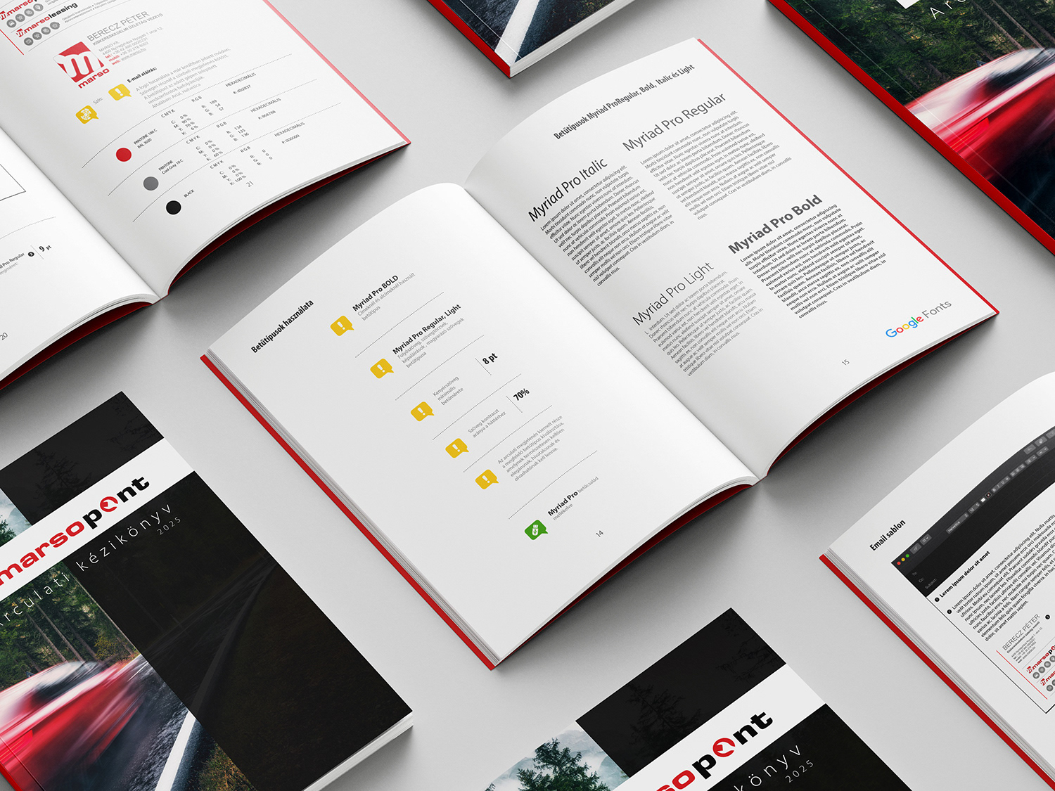 MarsoPont arculati kézikönyv