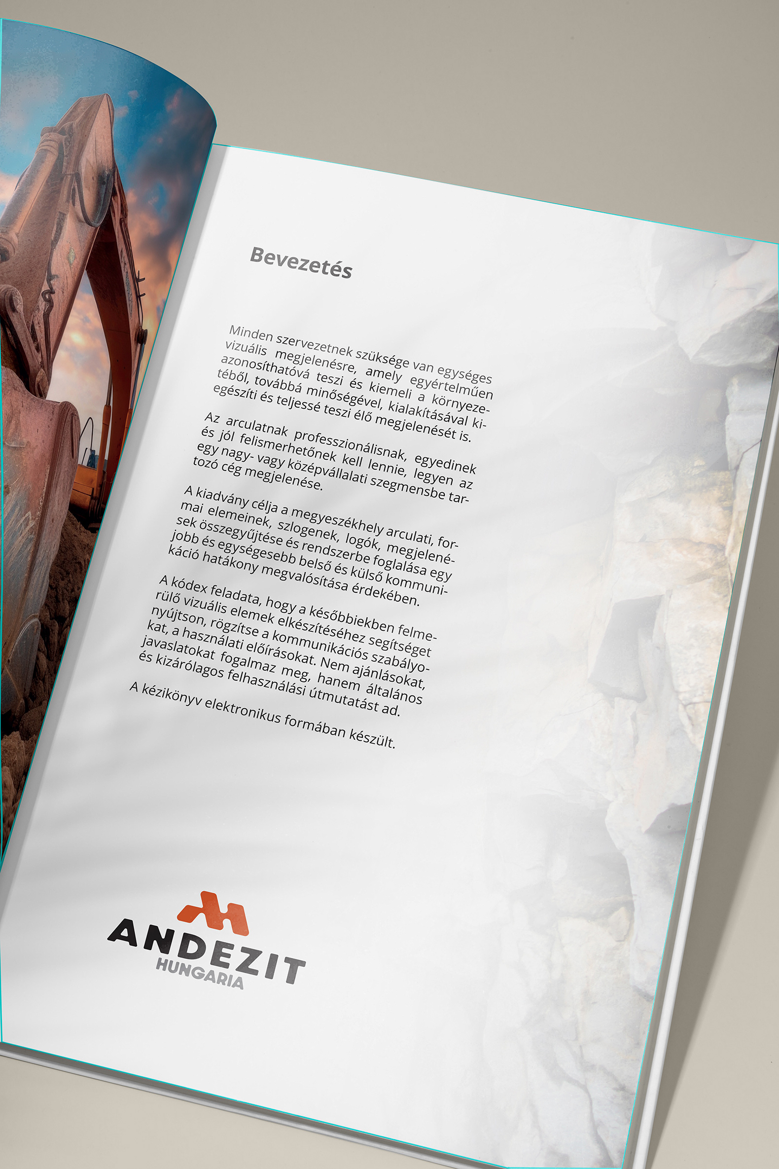 Andezit Hungaria arculat