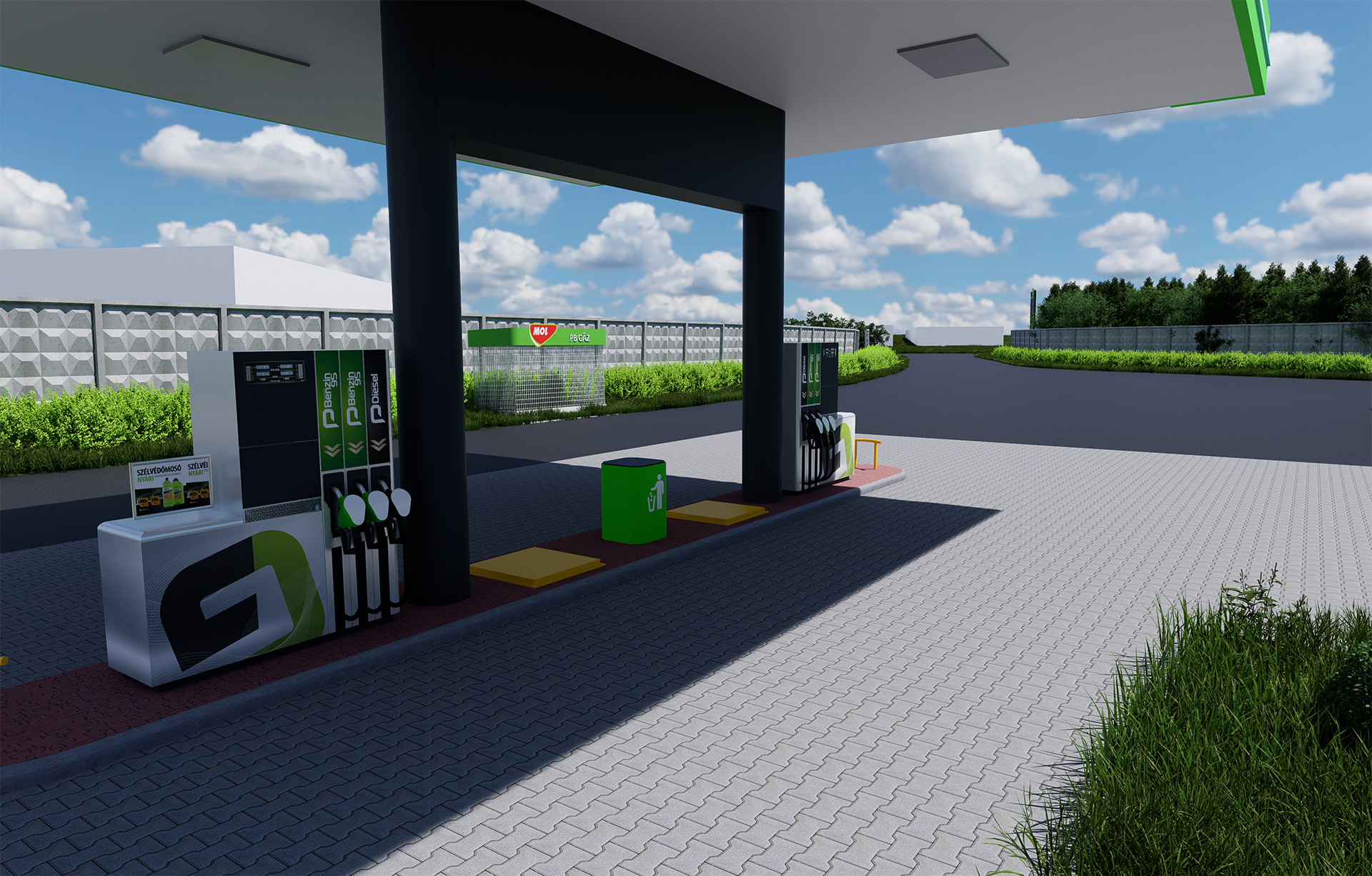 FedOil Farkaslyuk töltőállomás