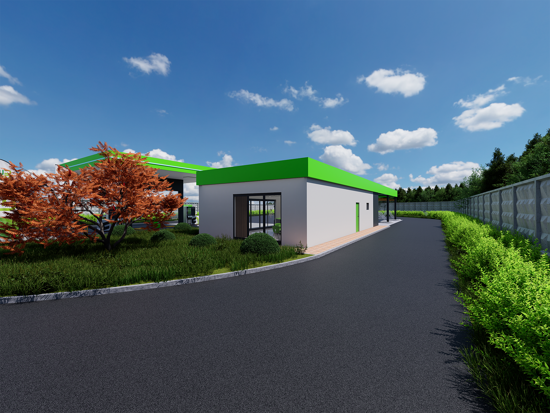 FedOil Farkaslyuk töltőállomás