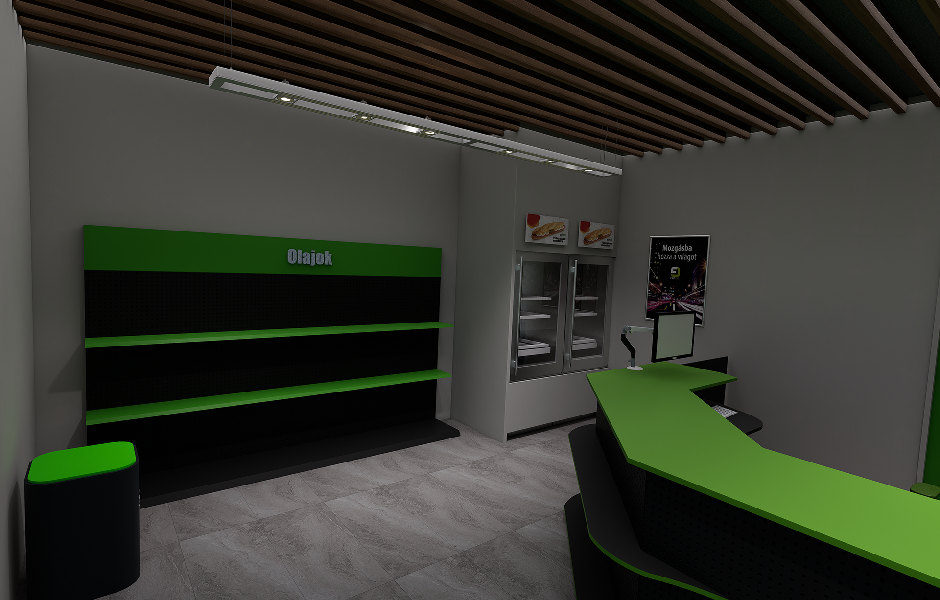 FedOil Farkaslyuk töltőállomás