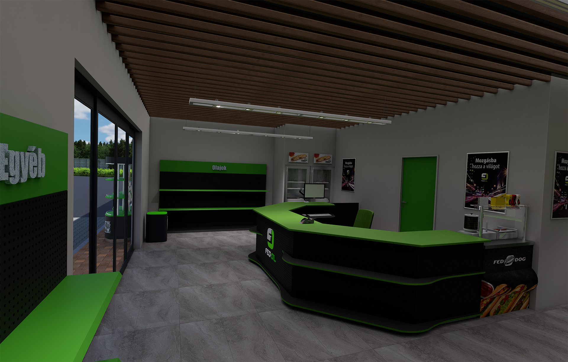 FedOil Farkaslyuk töltőállomás