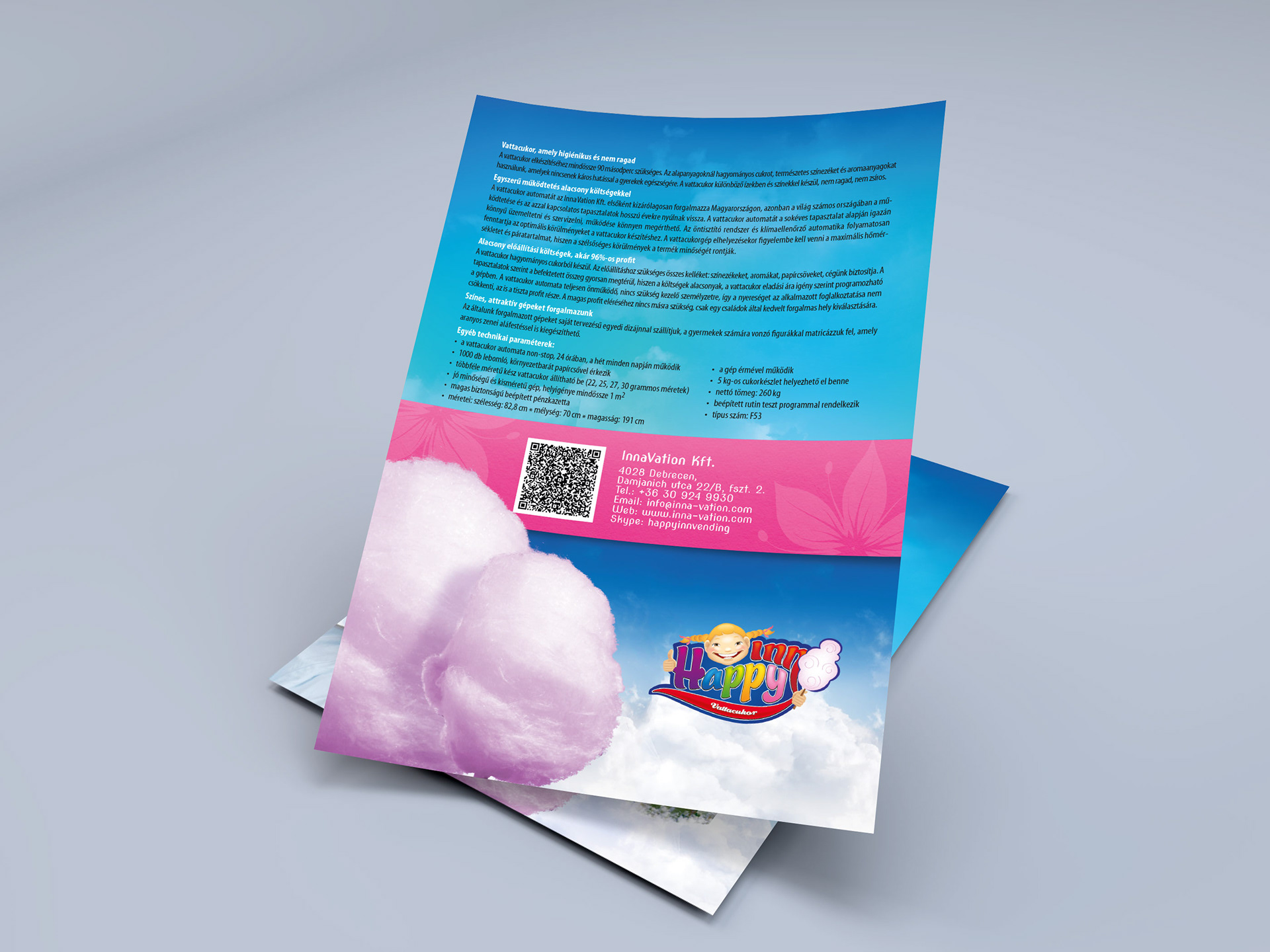 Happy Inn A4 leaflet