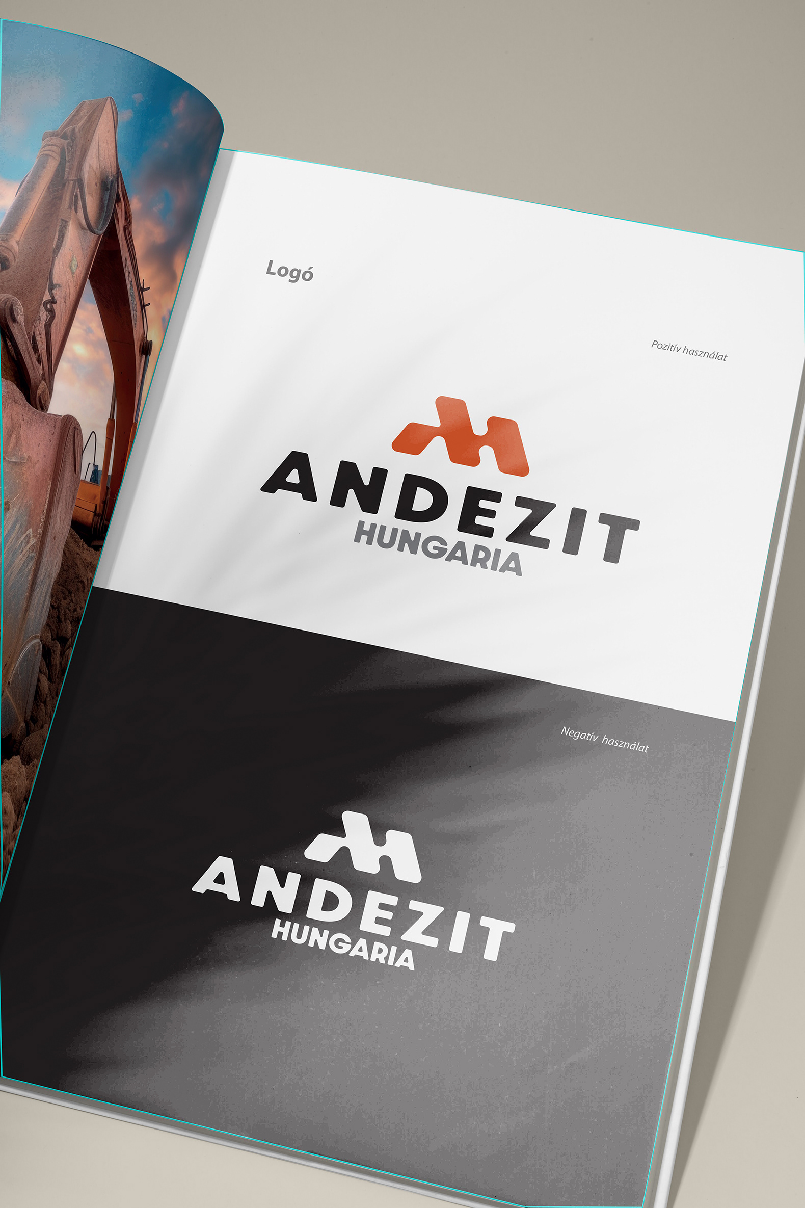 Andezit Hungaria arculat
