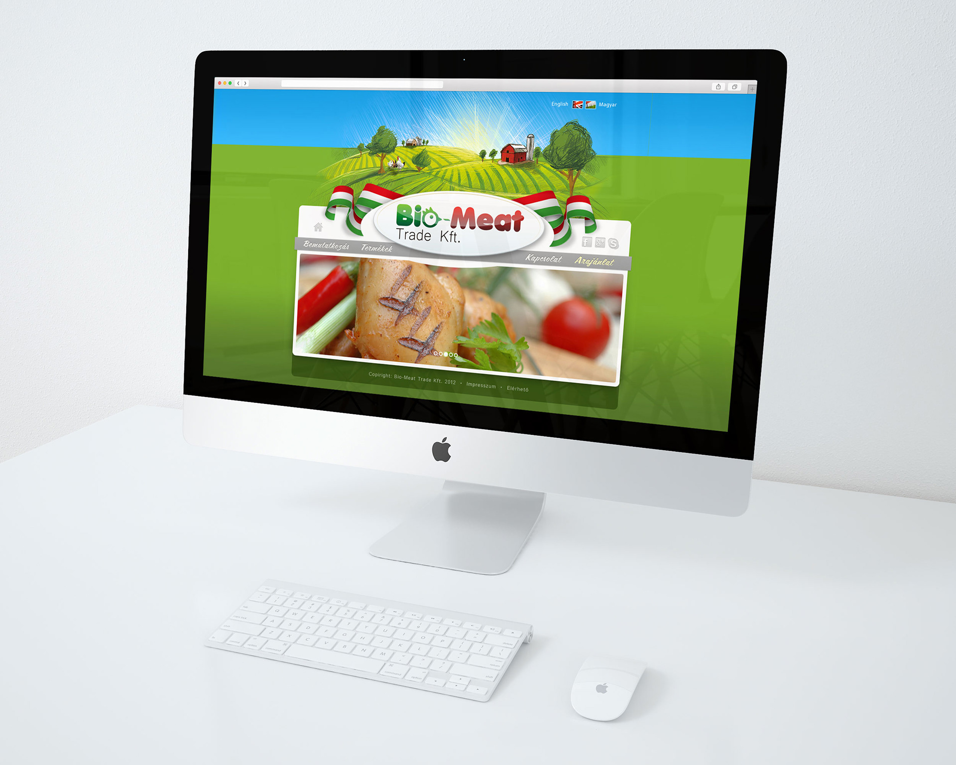 BioMeat weboldal