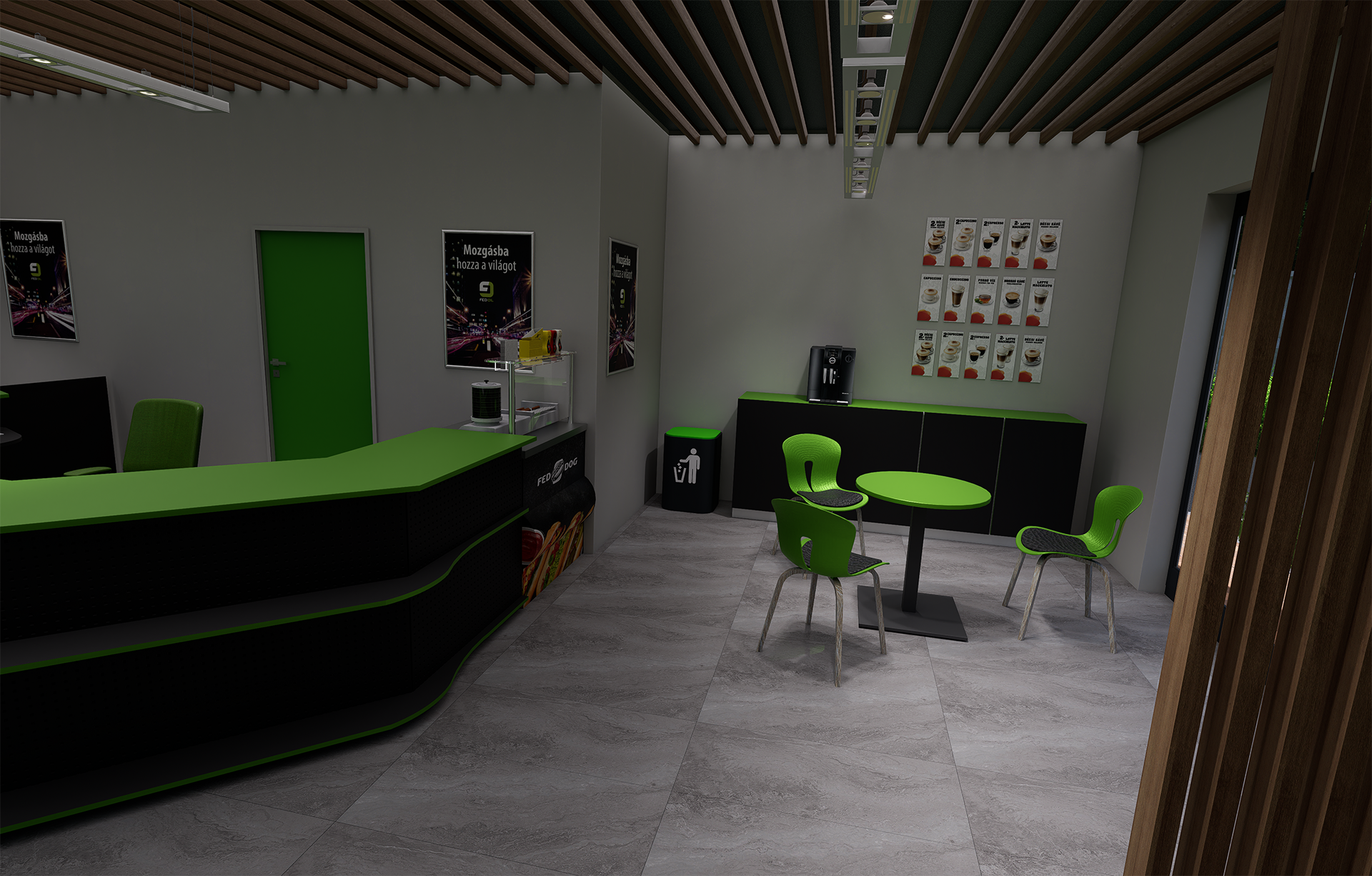 FedOil Farkaslyuk töltőállomás