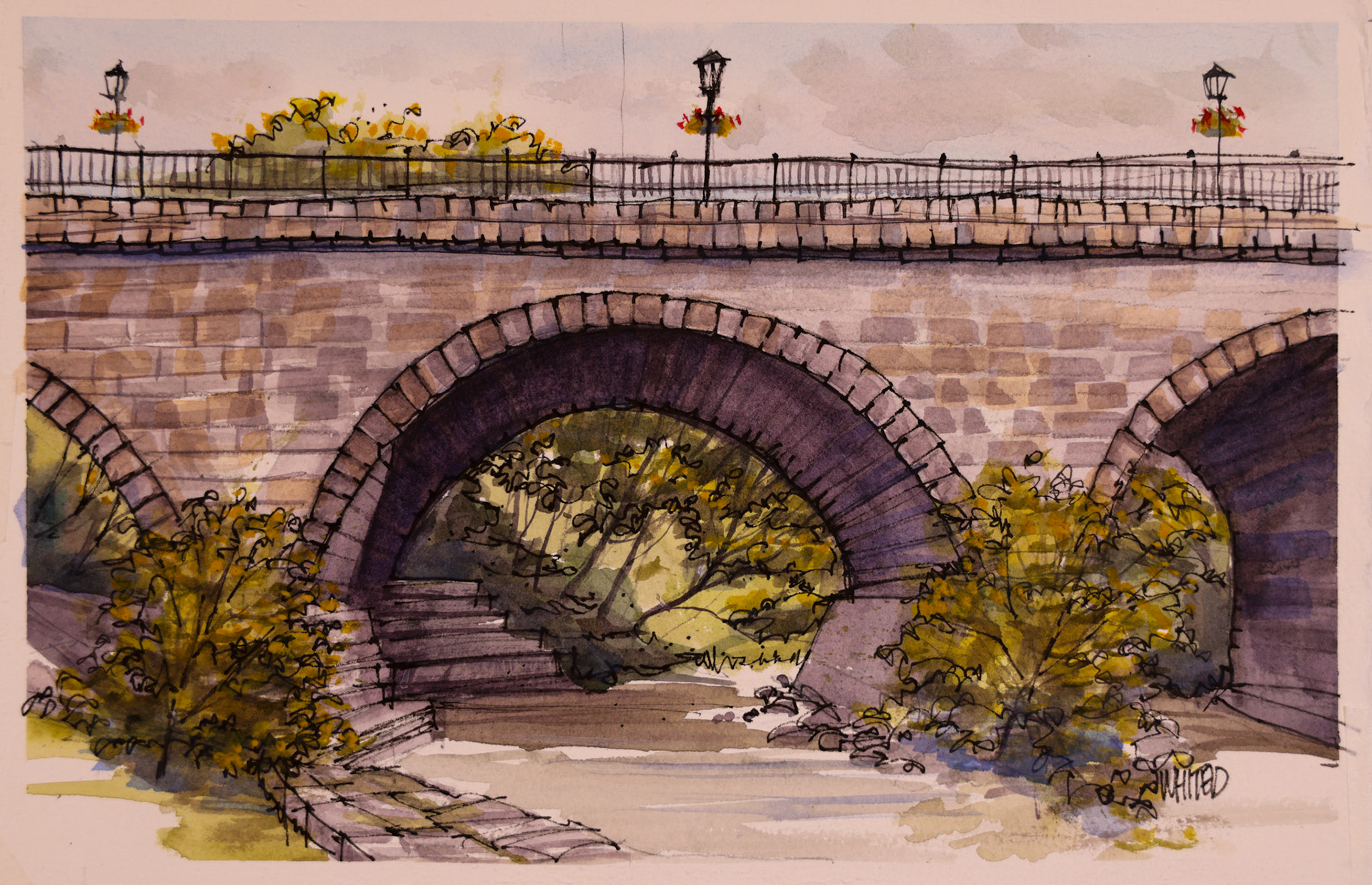 Main Street Bridge in Kent Ohio