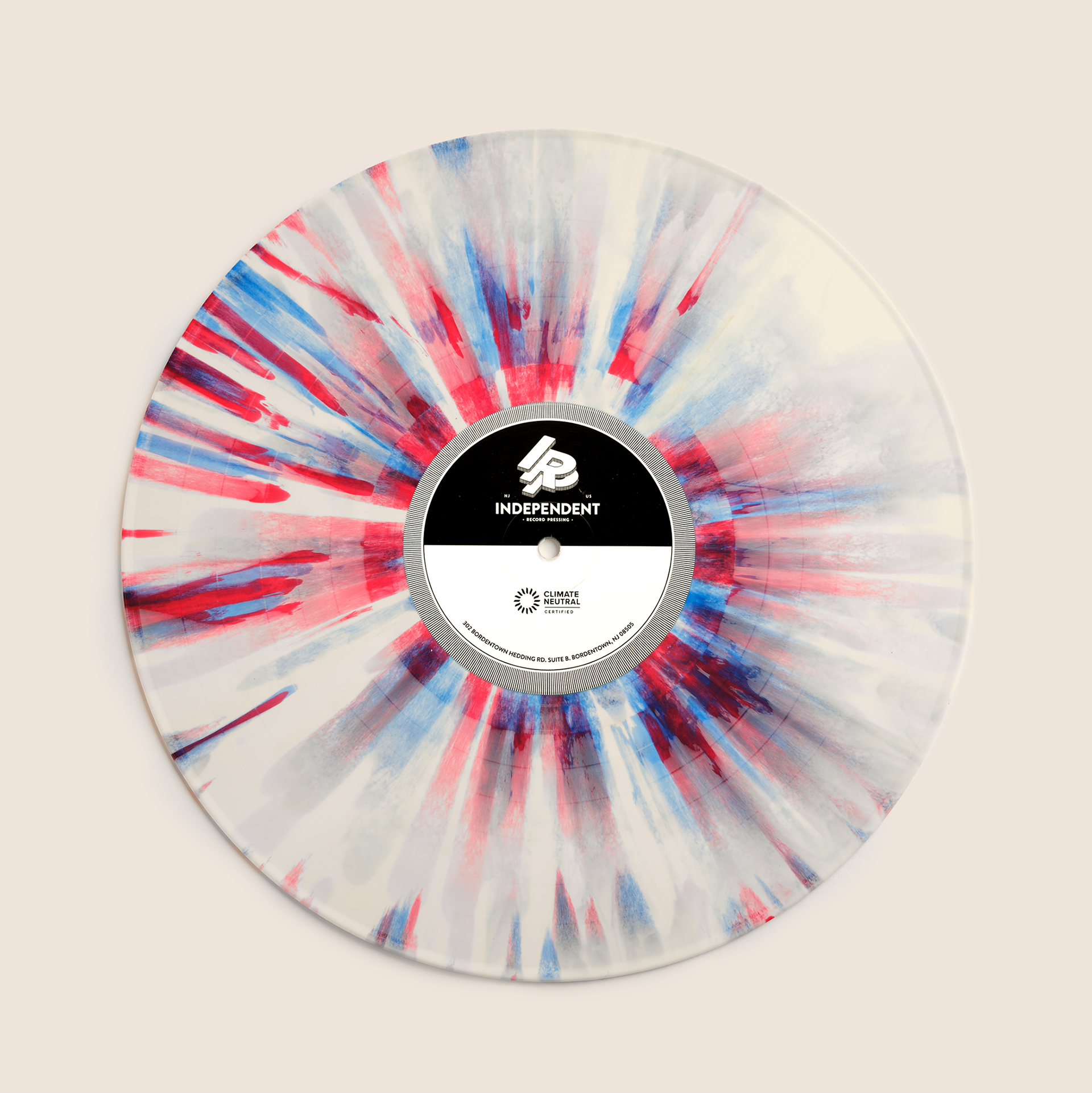 OPQ White w/ Blue & Red