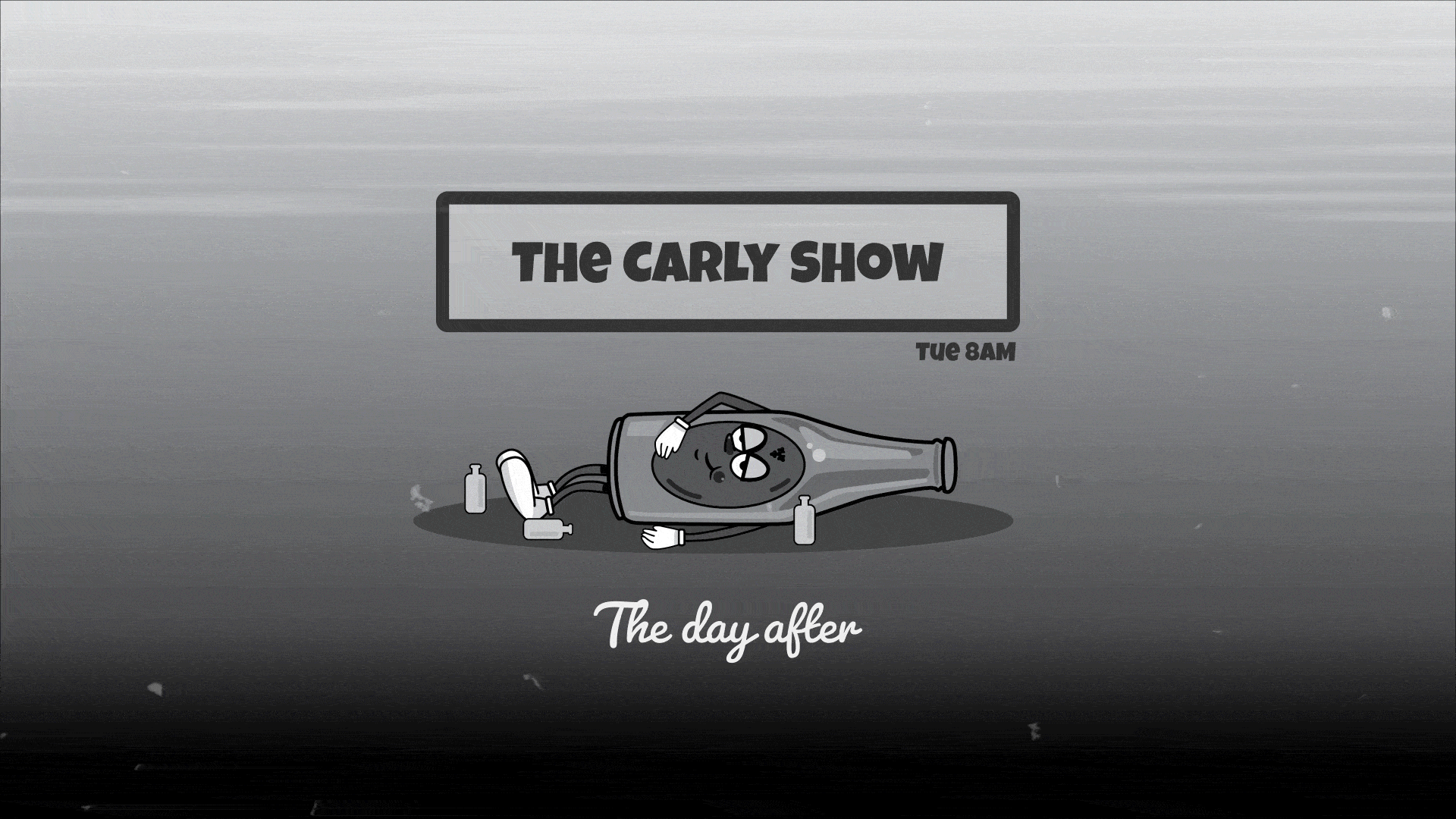 Drunk bottle should run his show