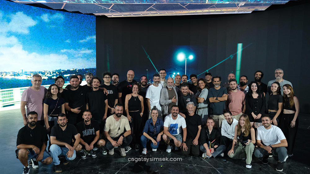 Production team - Yan Yana - First Imax movie in Turkey