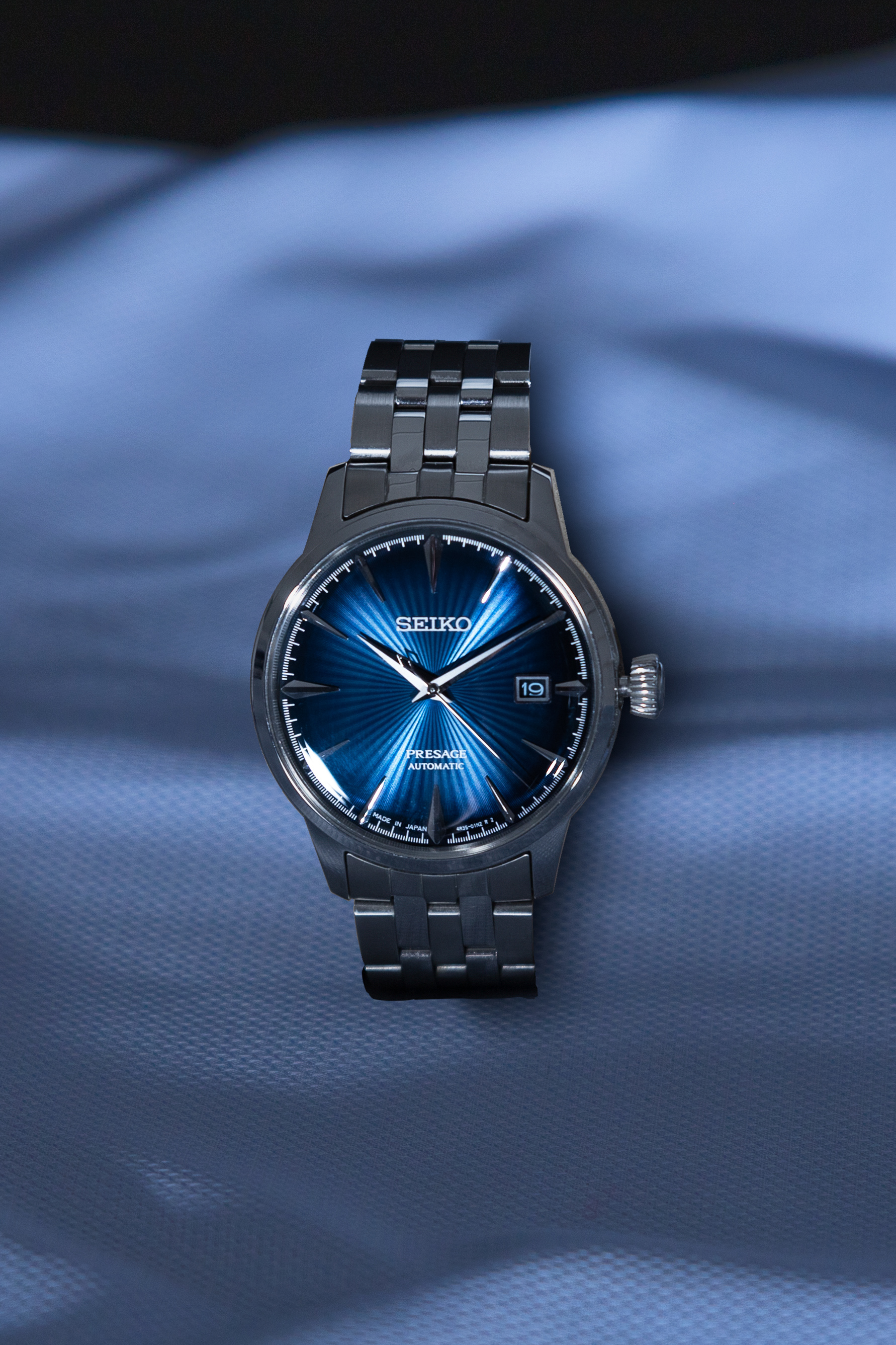 Seiko présage bleu moon 