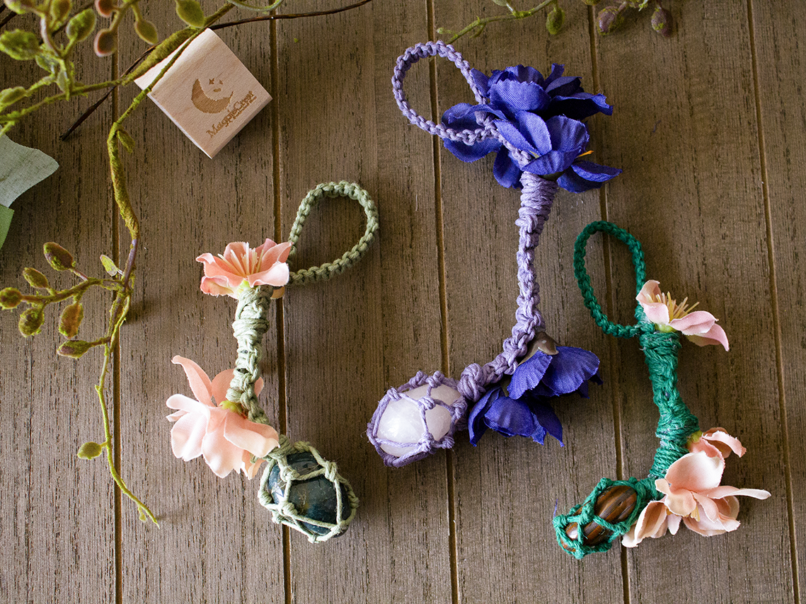 Gem Flower Charm