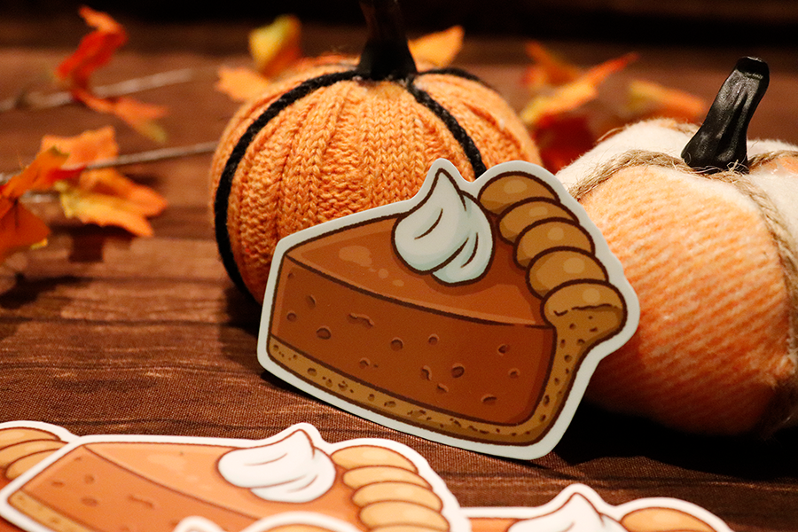 Pumpkin Pie Sticker