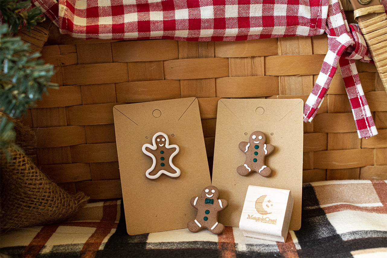 Gingerbread Cookie Pins