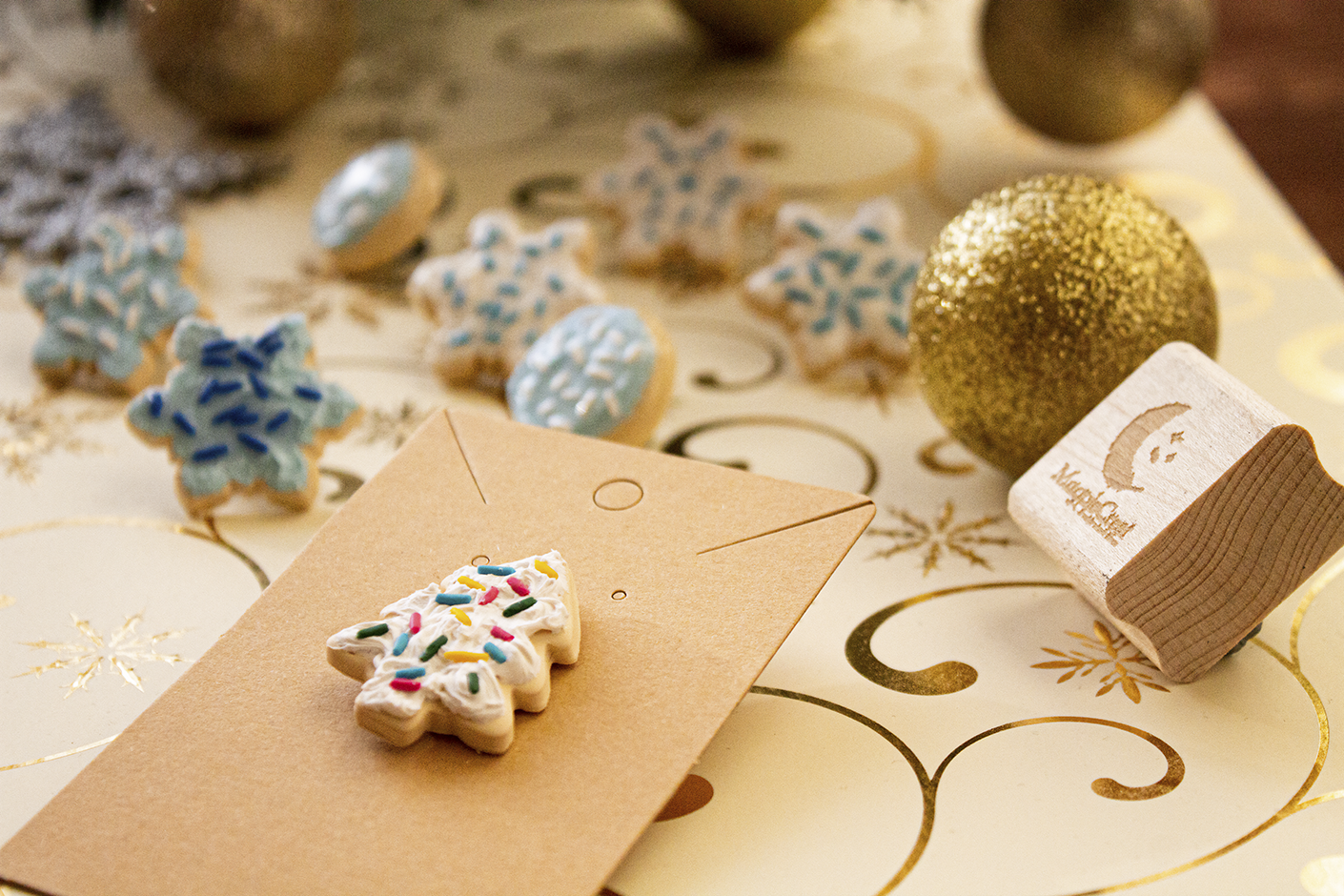Winter Cookie Pins