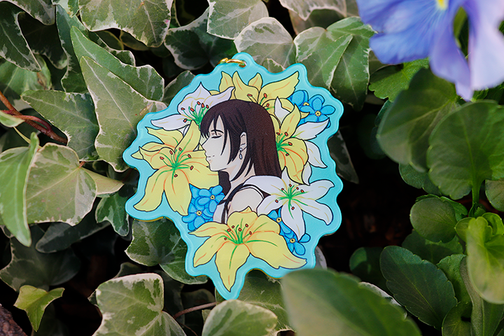 Tifa Flower Keychain