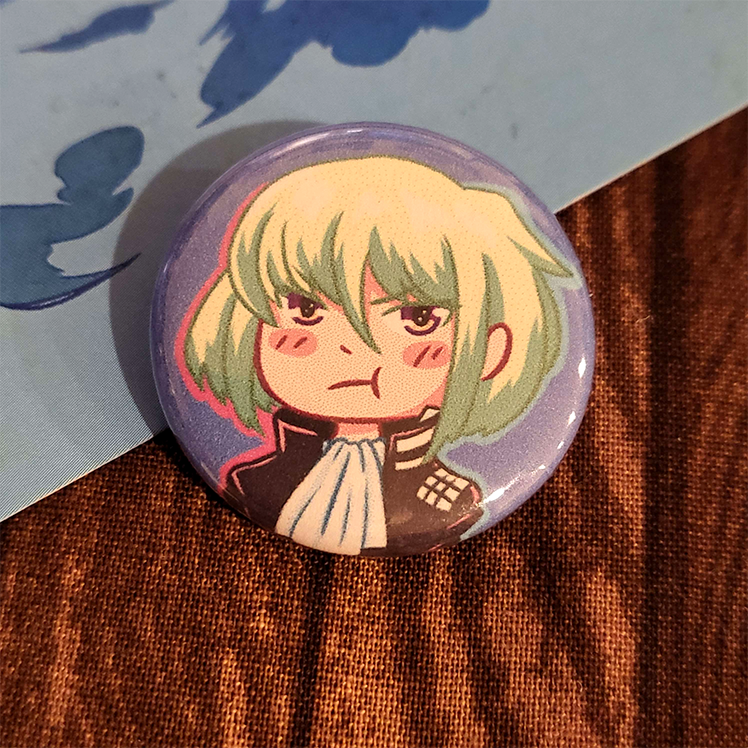Lio Button Pin