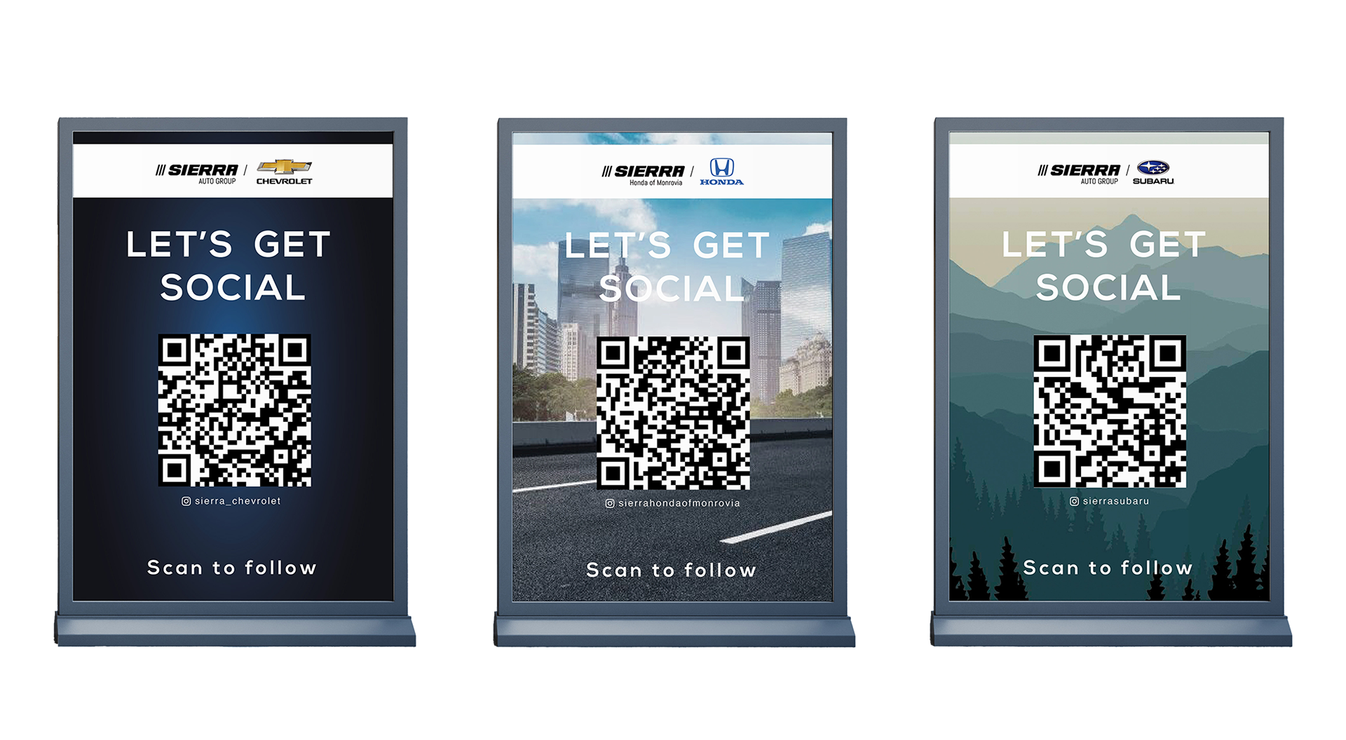 Instagram QR codes
