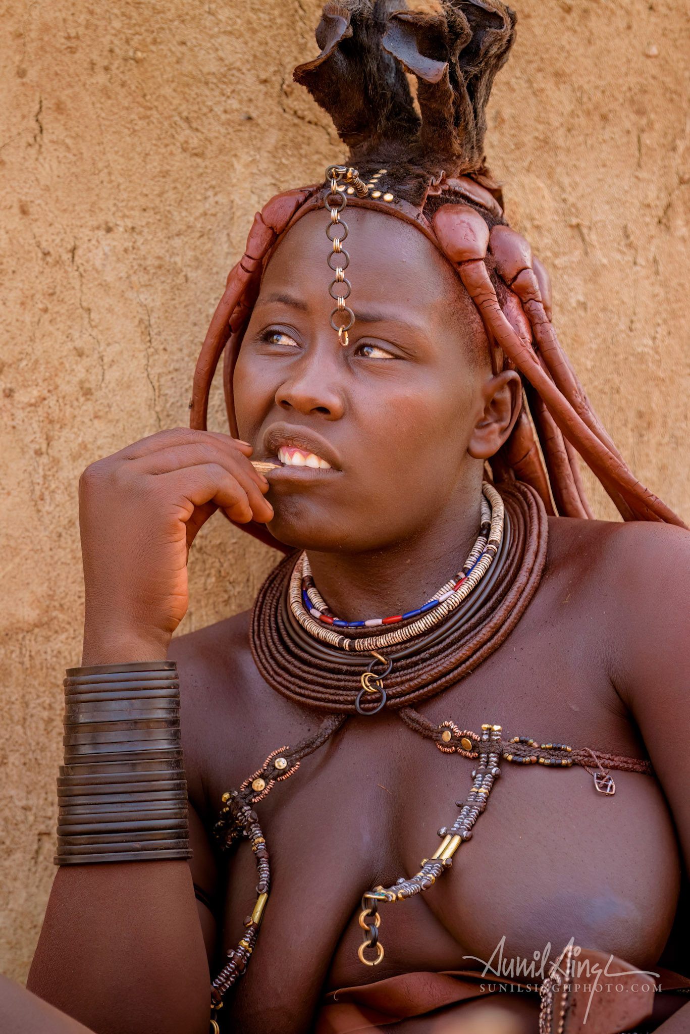 Himba Tribe Woman, Etosha, Namibia