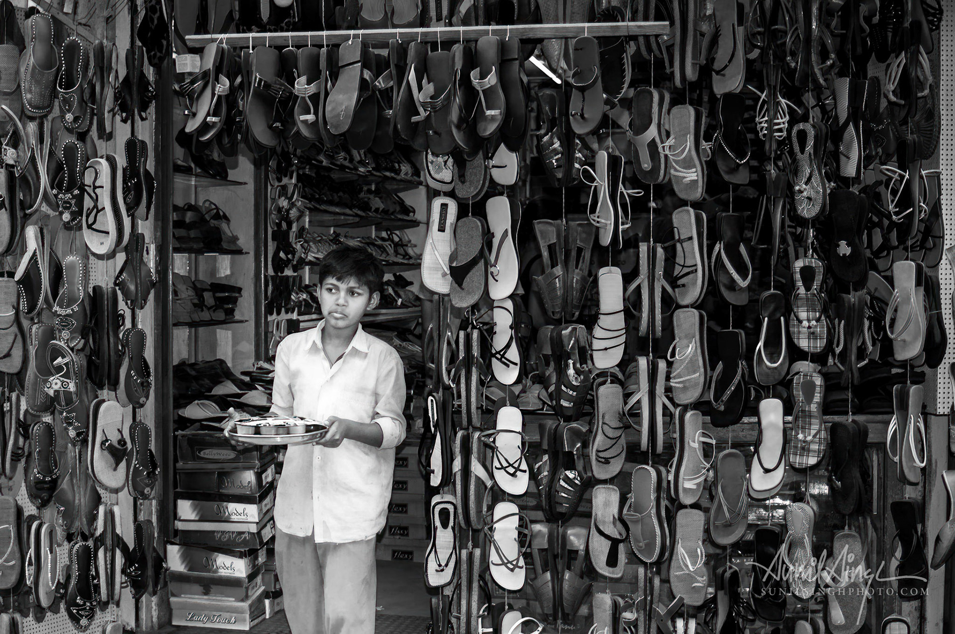 Chai-boy, Bangalore, India