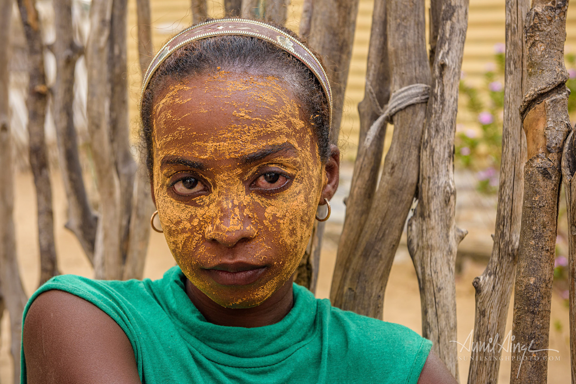 Fisher woman, Ifaty , Madagascar