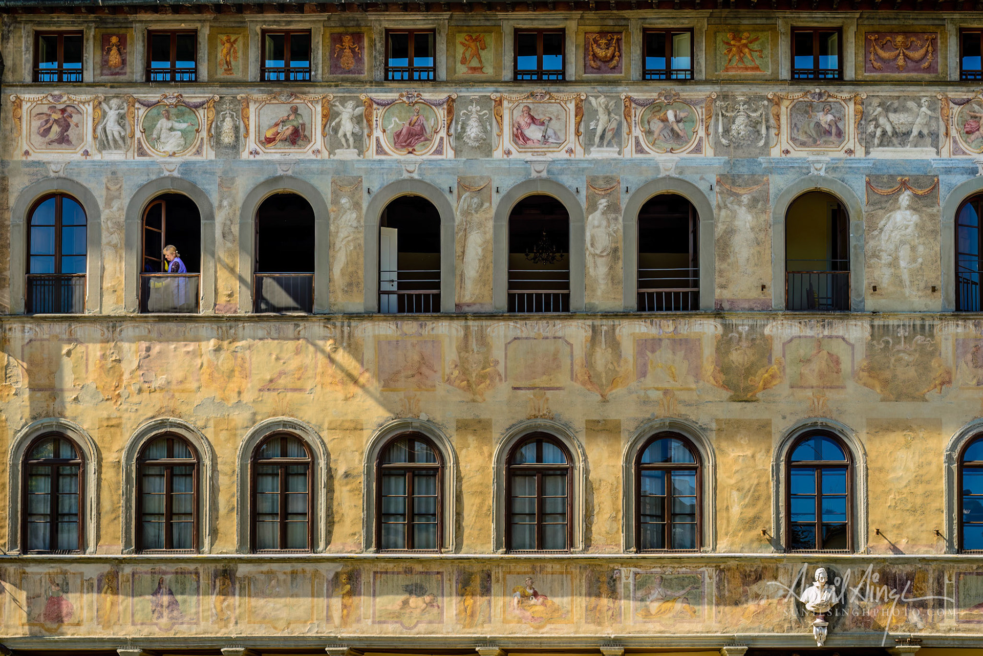 Windows, Florence, Italy