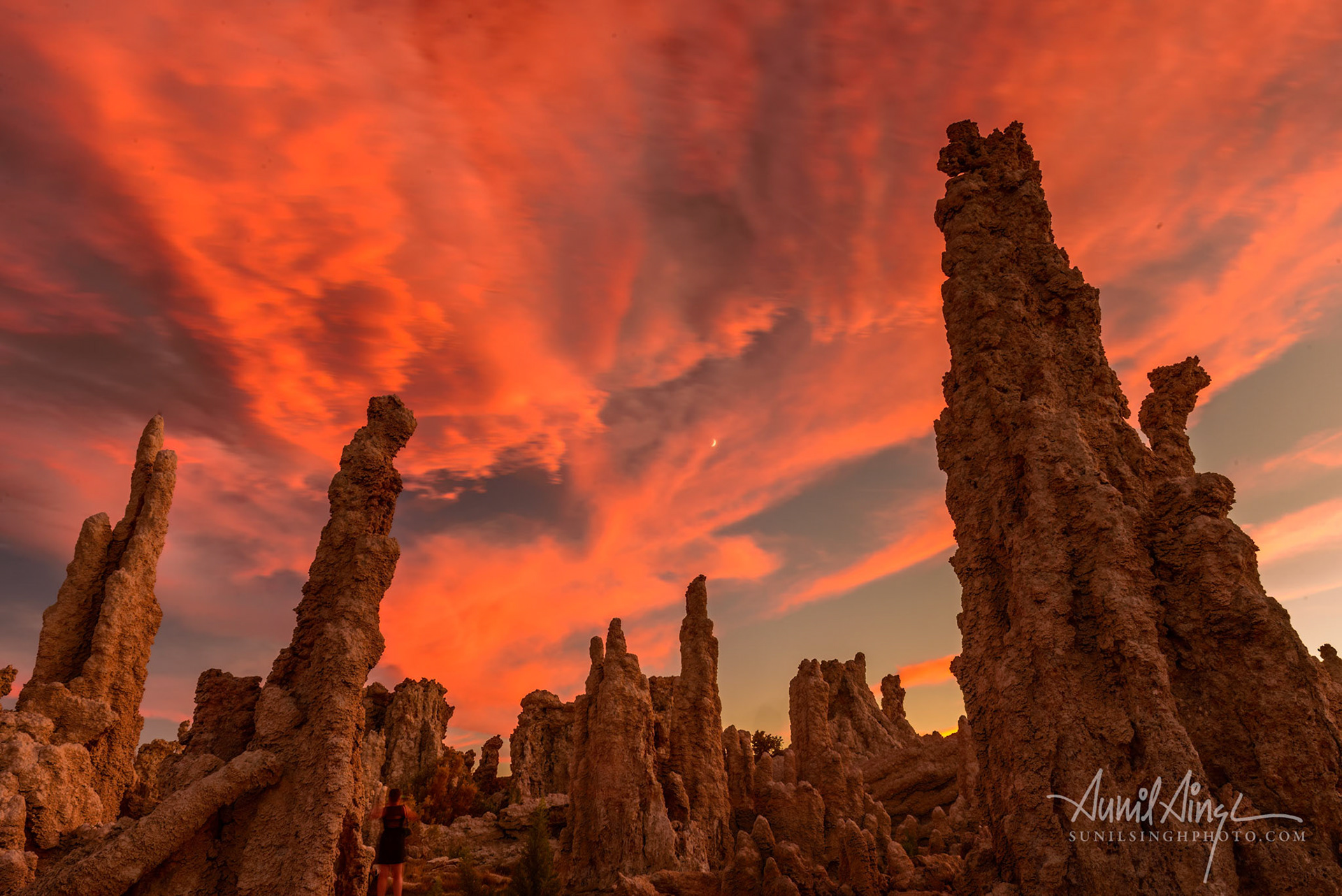 Mono Lake, Tufa Towers,  California, USA