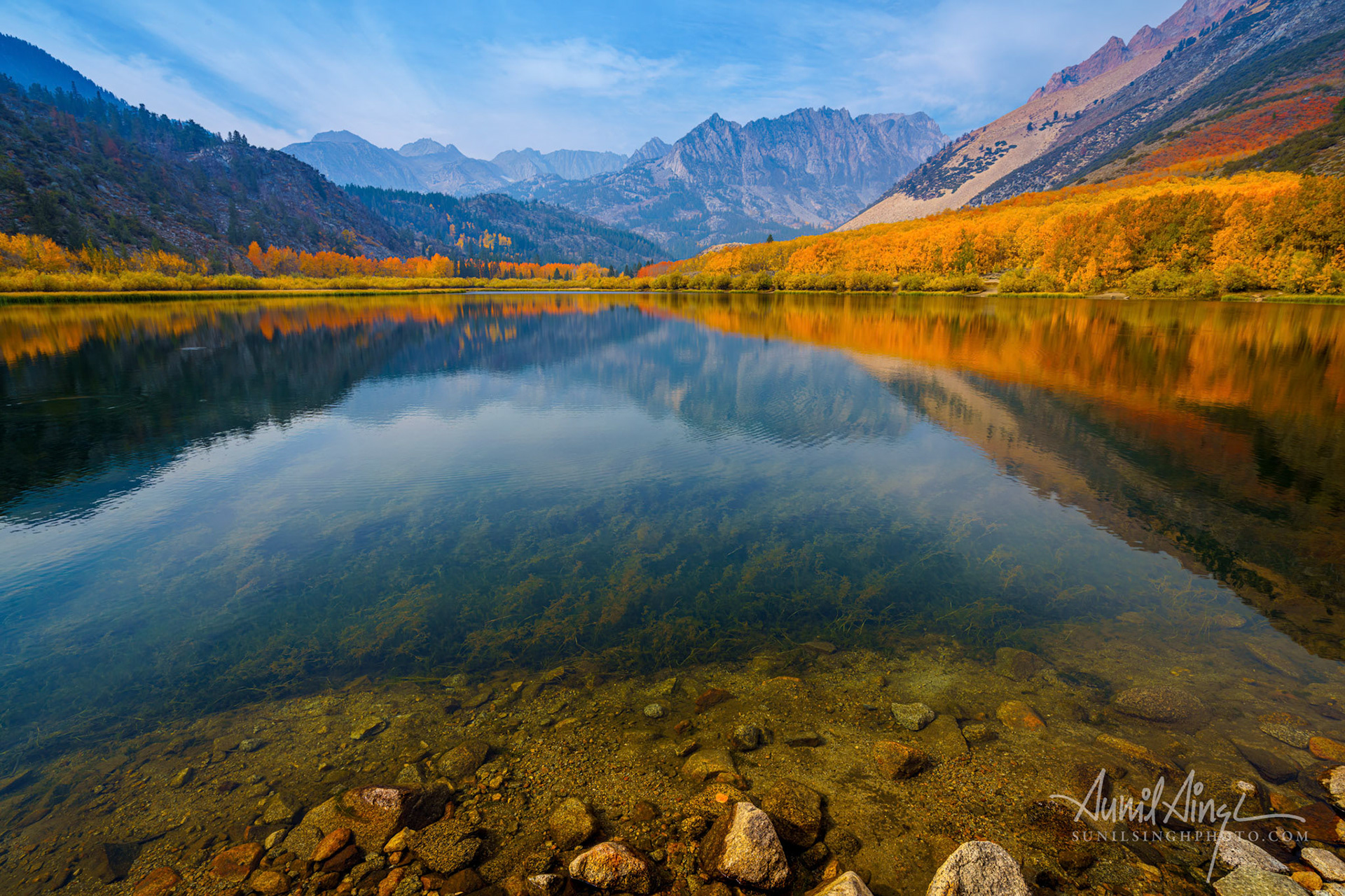 Fall colors, North Lake, CA, USA