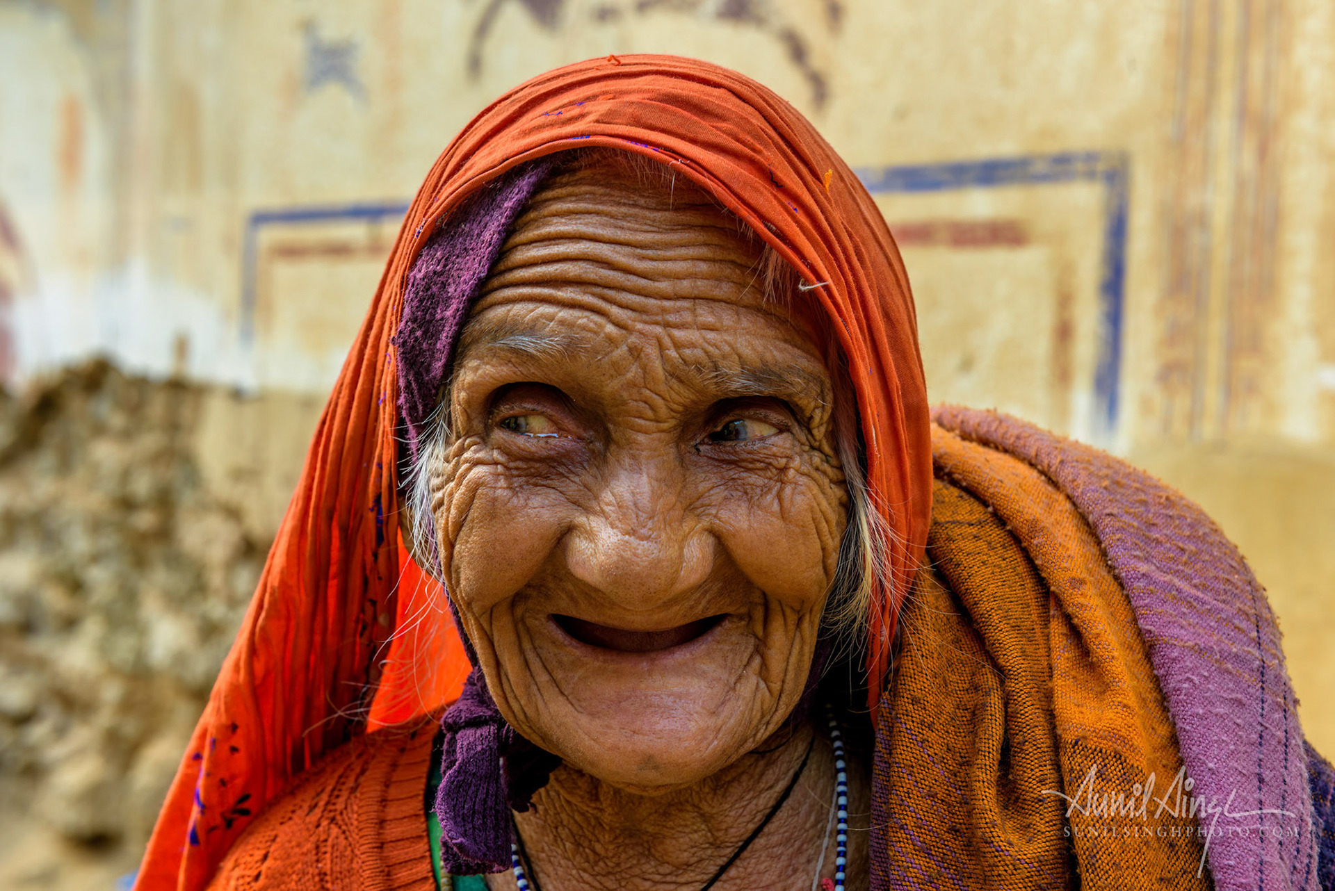 A woman at Mandawa, Rajasthan, India