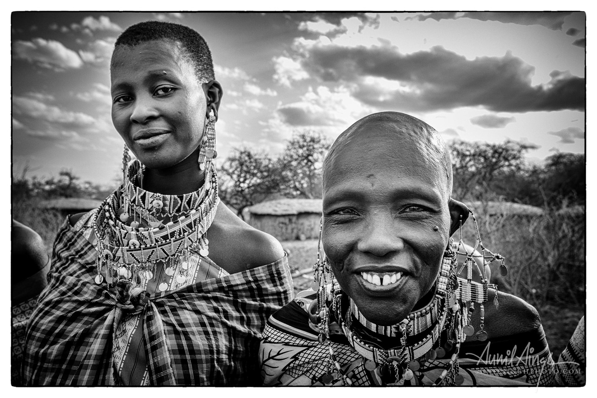 Masai Women, A Masai village in Selenkay Conservancy, Kenya