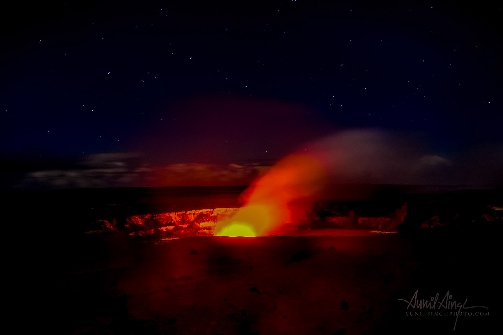 Kilauea Volcano, Big Island, Hawaii
