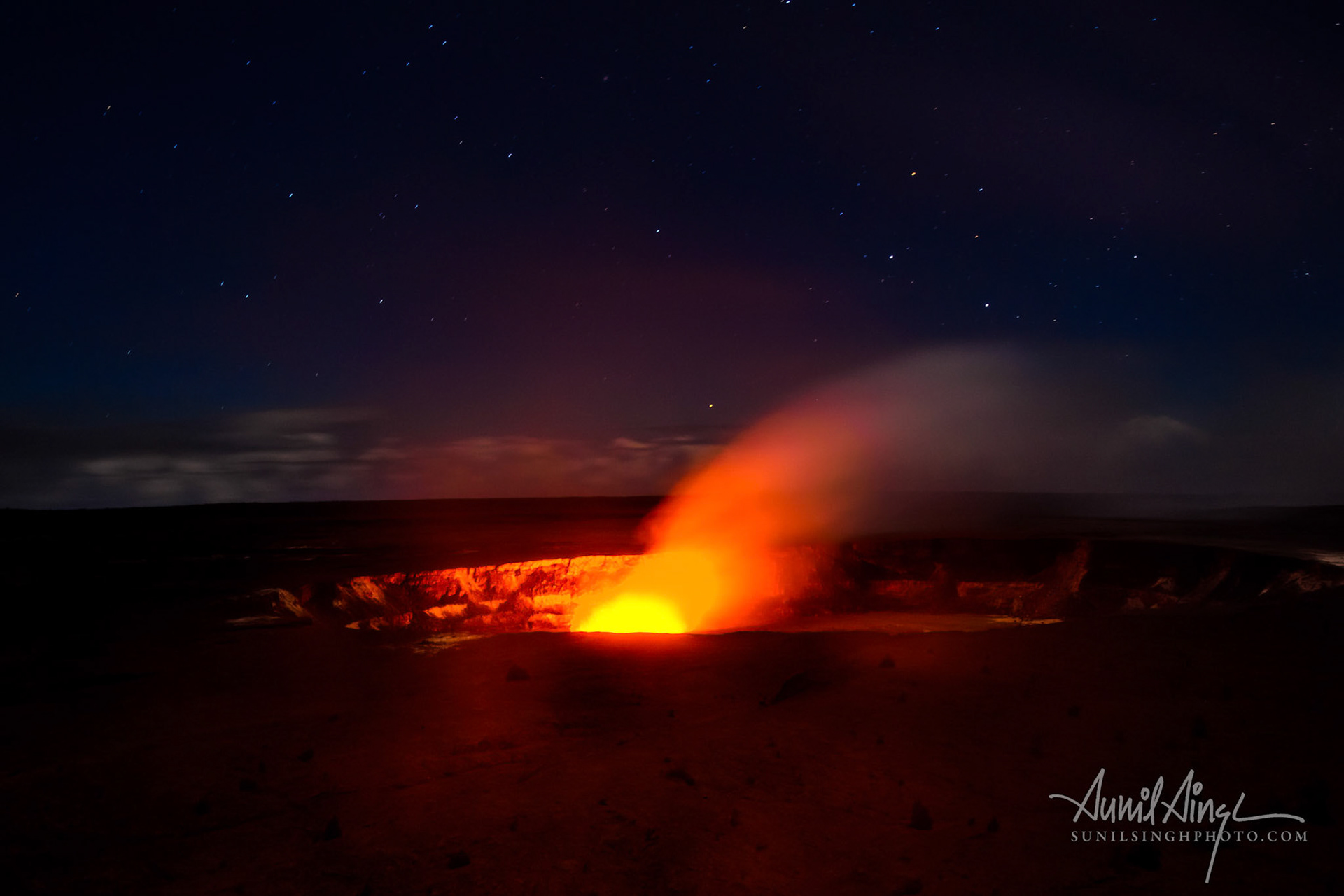 Kilauea Volcano, Big Island, Hawaii, USA