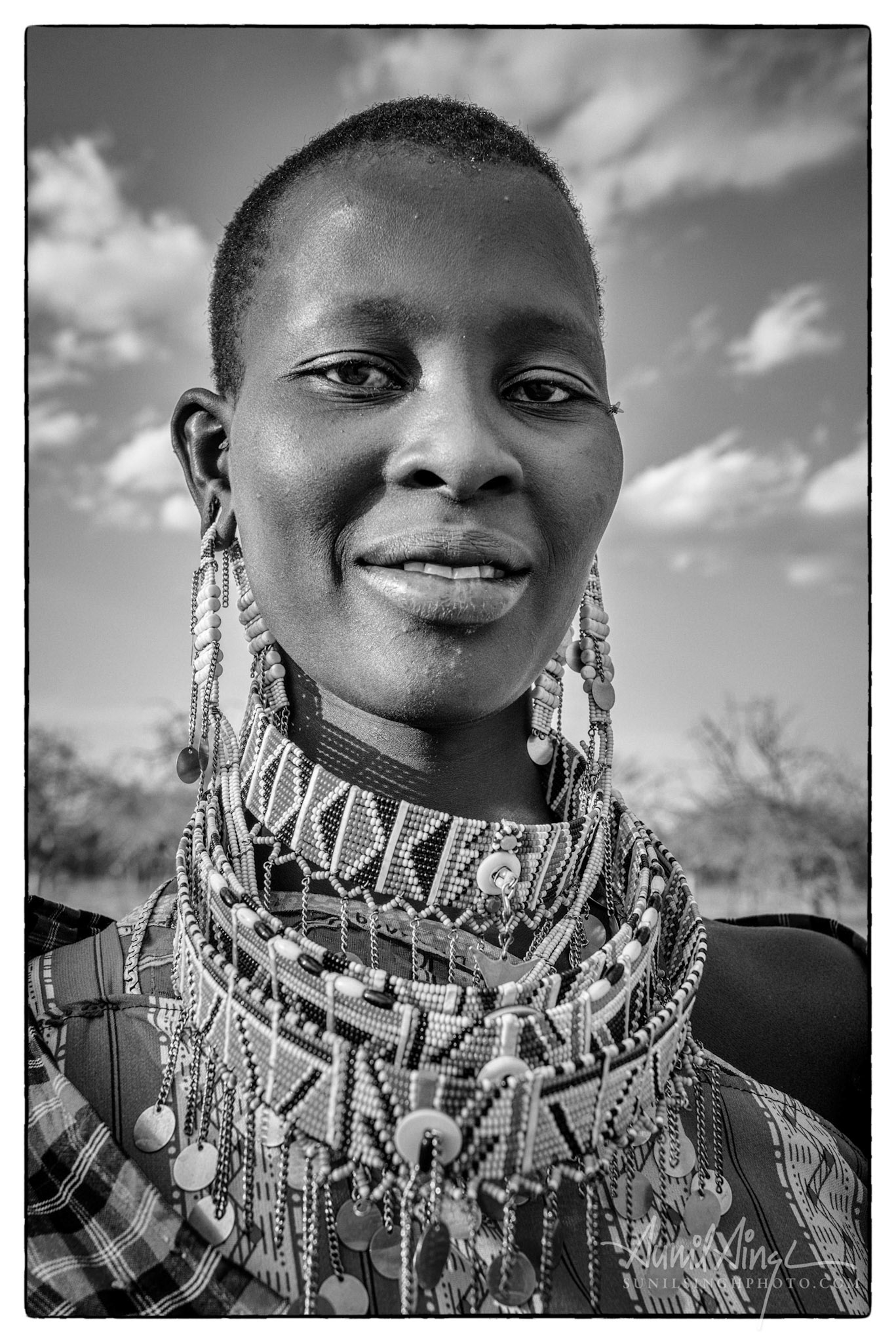 Masai Woman, A Masai village in Selenkay Conservancy, Kenya