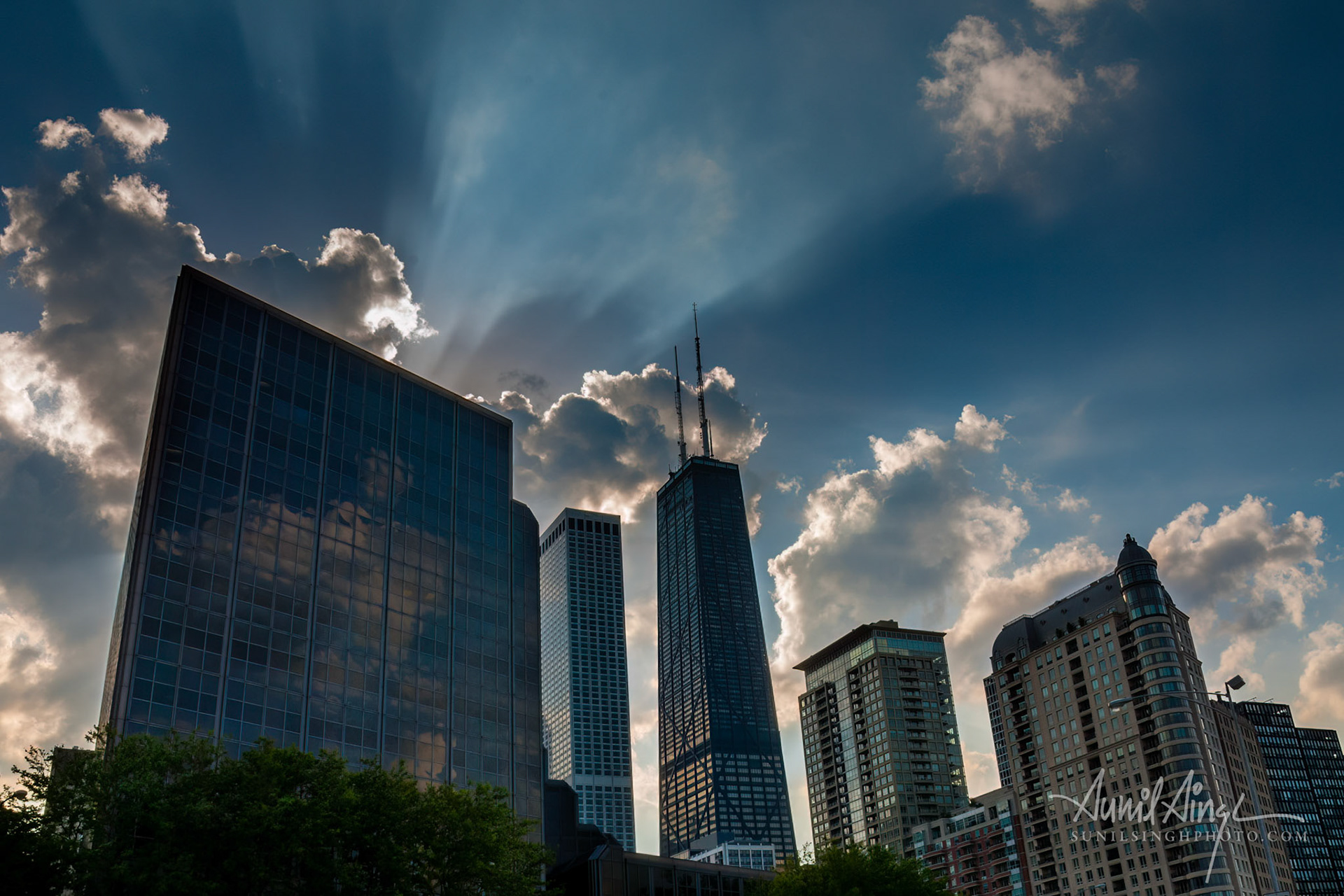 Chicago skyline, Chicago, USA