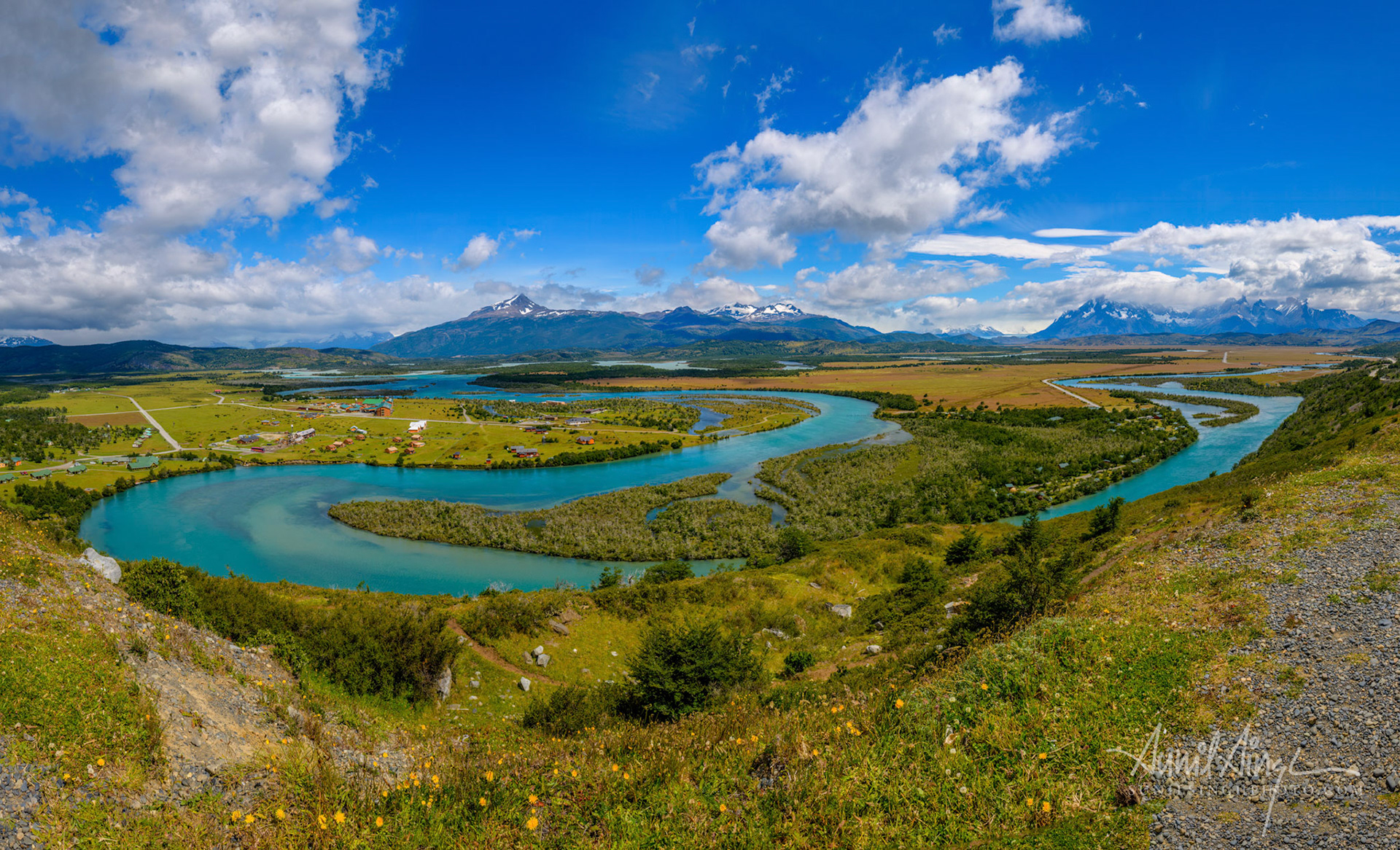 Porteria Rio Serrano - South entrance view point, Torres del Paine National Park