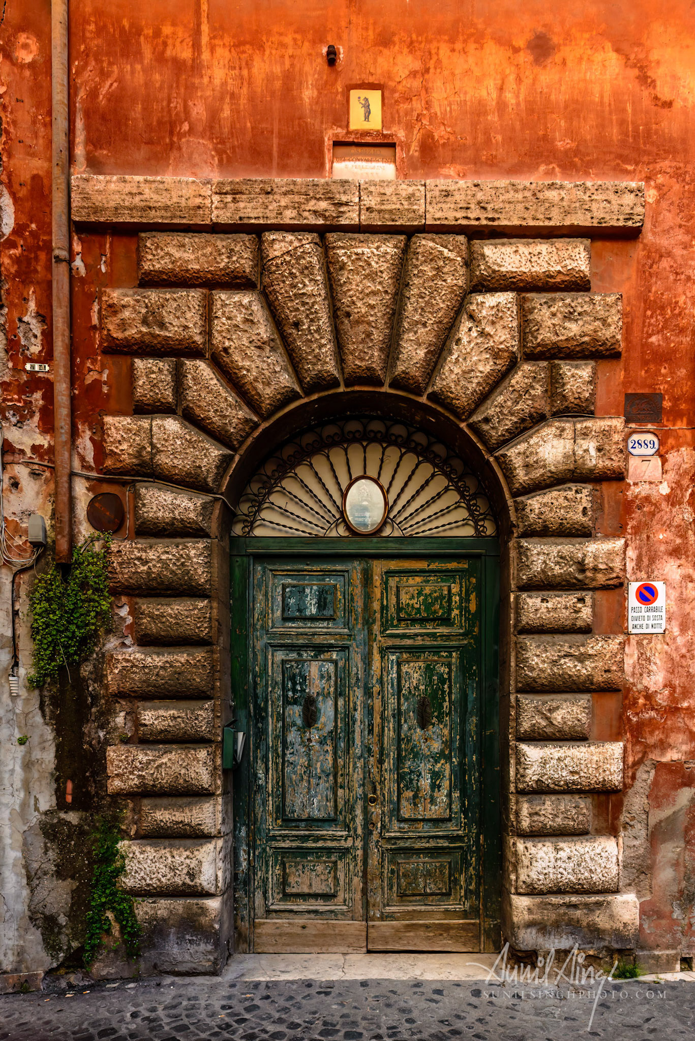 Door, Rome, Italy