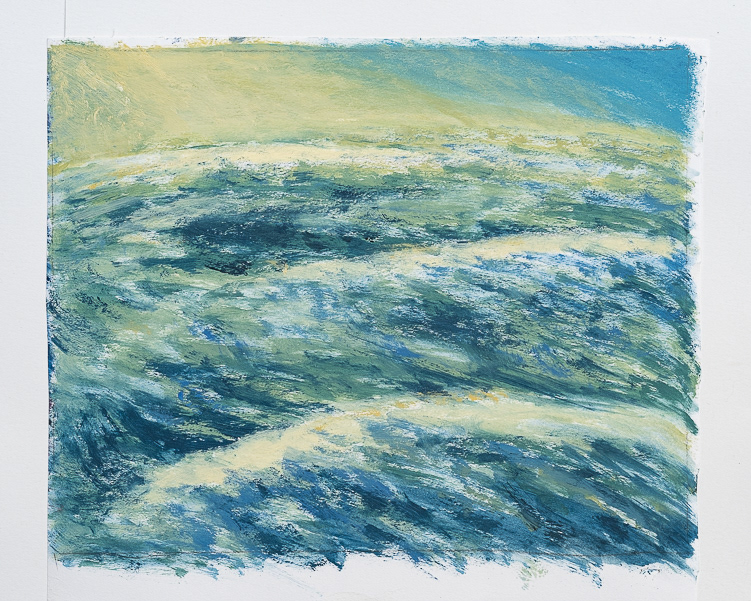 Oil on paper, 20.32x25.4cm (10x8in)