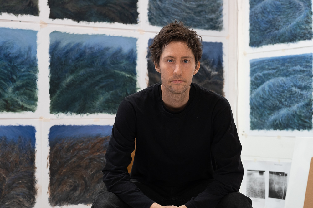 Curt Gaudon in the studio with Atlantic Tides (i)