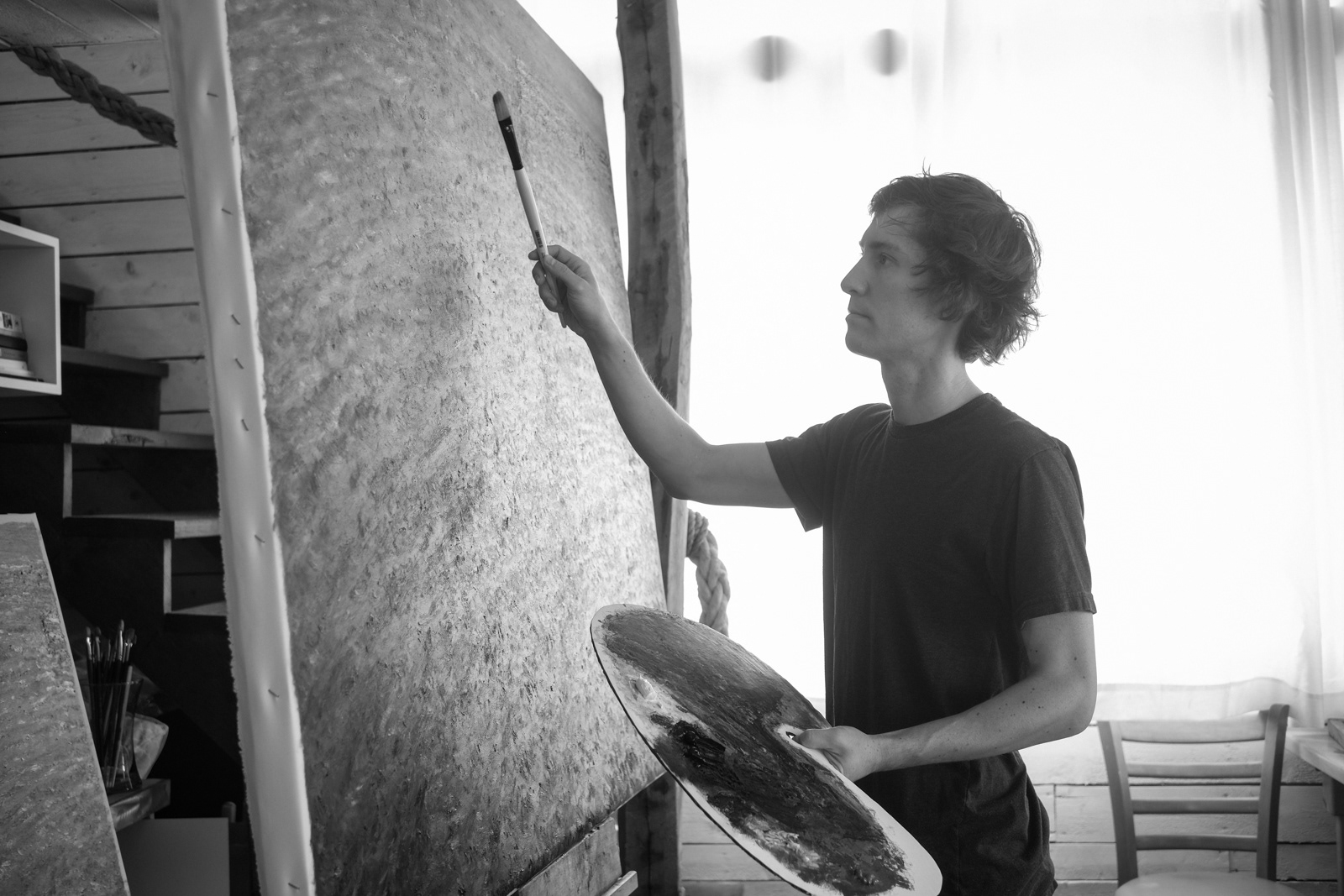 Working in Bareneed, Newfoundland, Canada