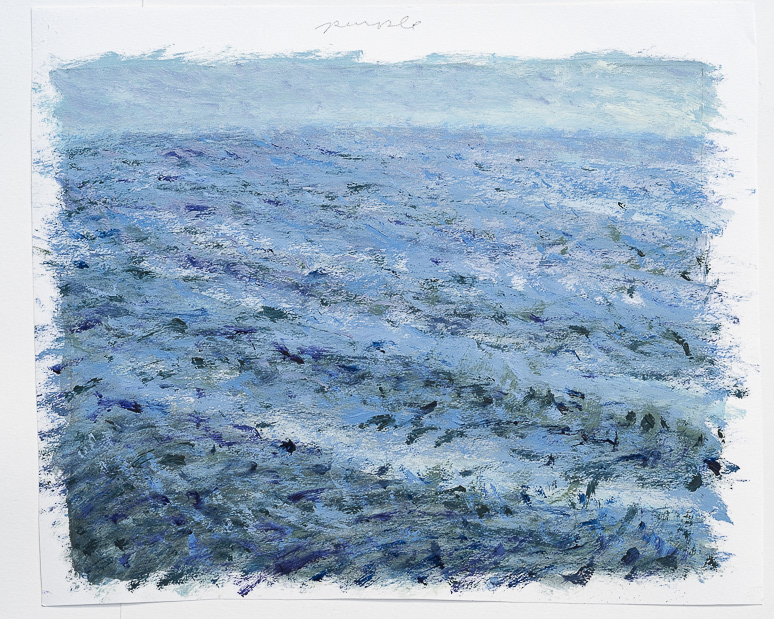 Oil on paper, 20.32x25.4cm (10x8in)