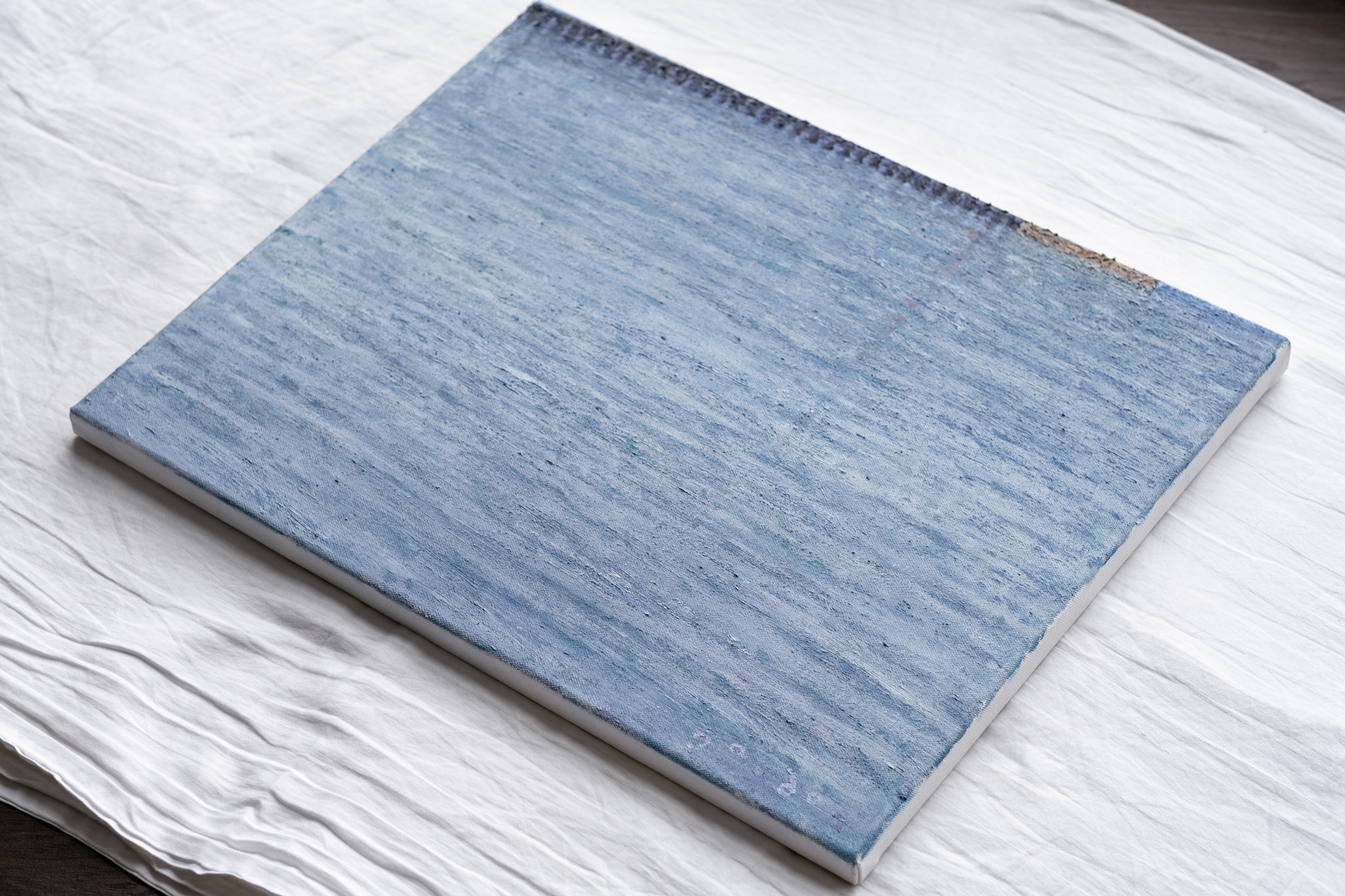 Lake Huron, soft sunrise (2022), detail
