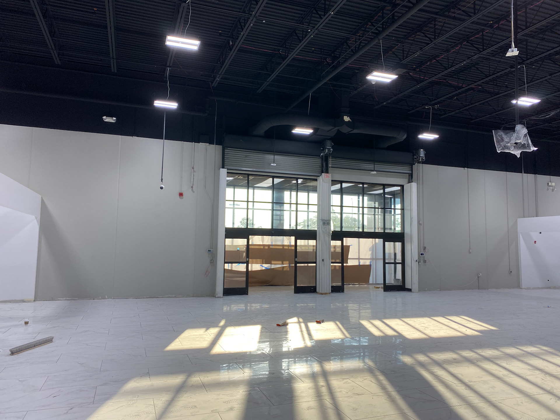 Before Hand Painted sign and mural for Motor Cars of Chicago in Joliet IL