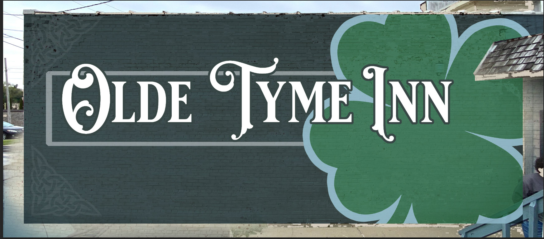 Alternate deisgn option for handpainted sign mural