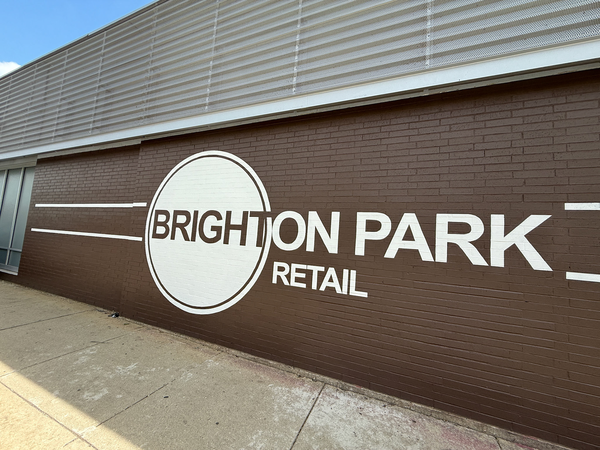 Brighton Park Retail Logo Sign