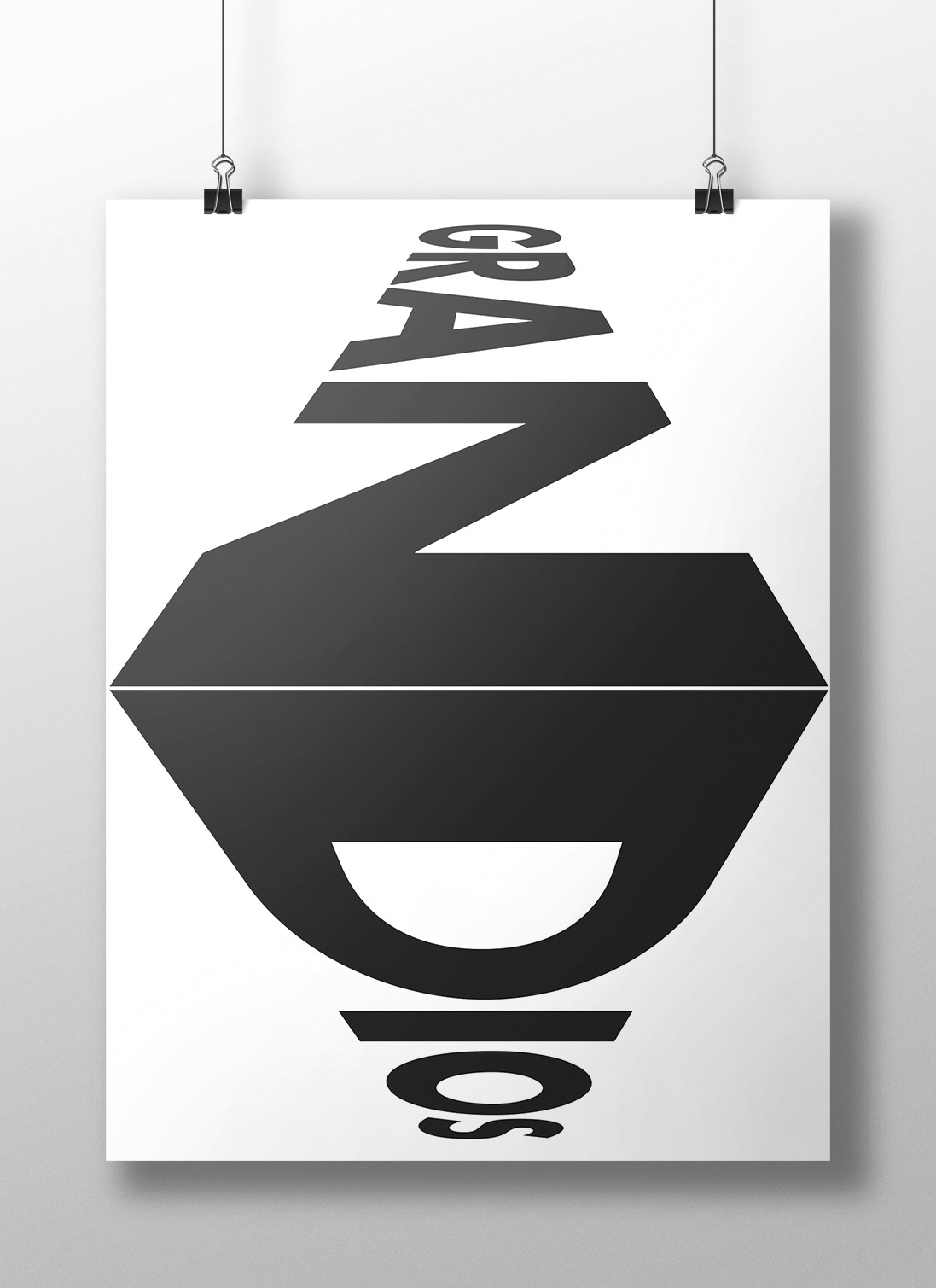 Typografie-Poster
