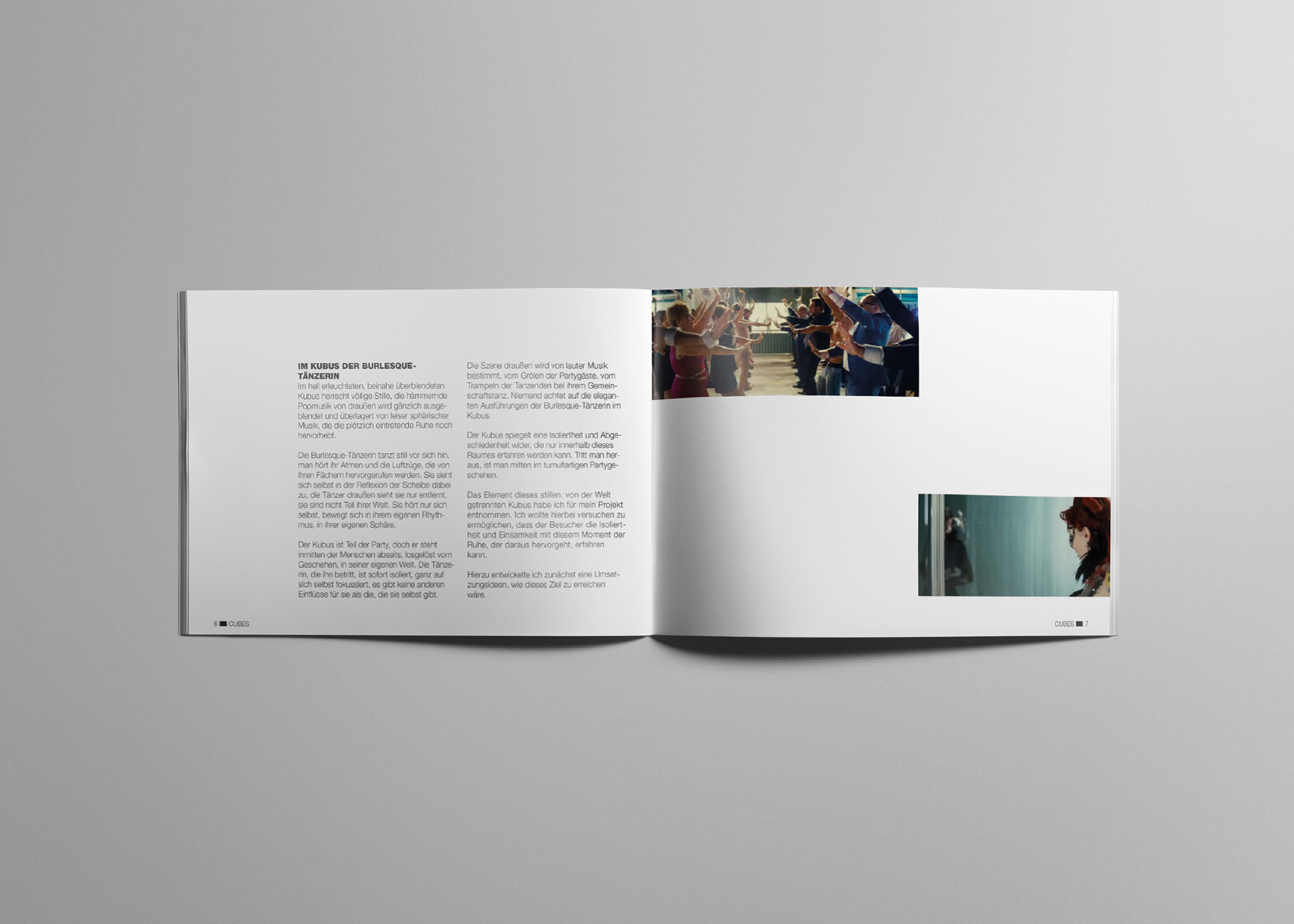 Dokumentation des Projekts "CUBES"